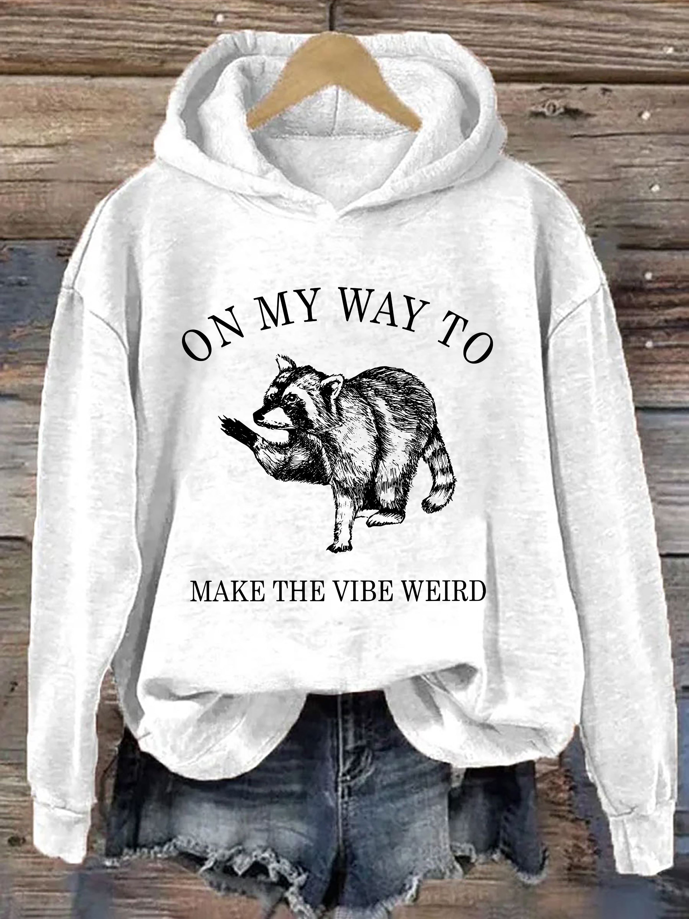 On My Way To Make The Vibe Weird Hoodie