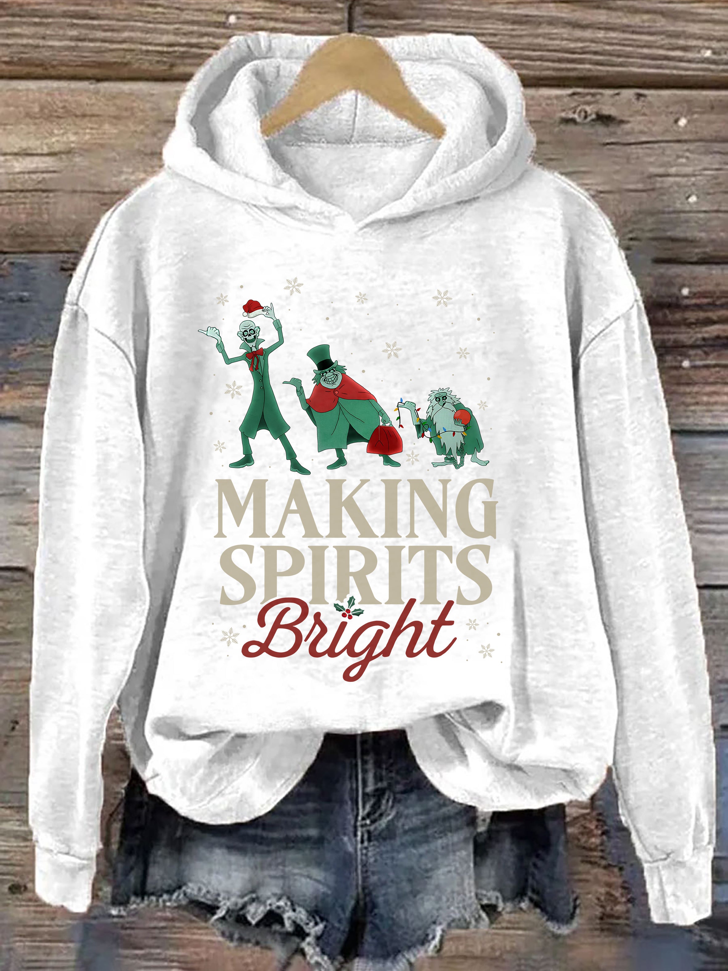 Making Spirits Bright Hoodie