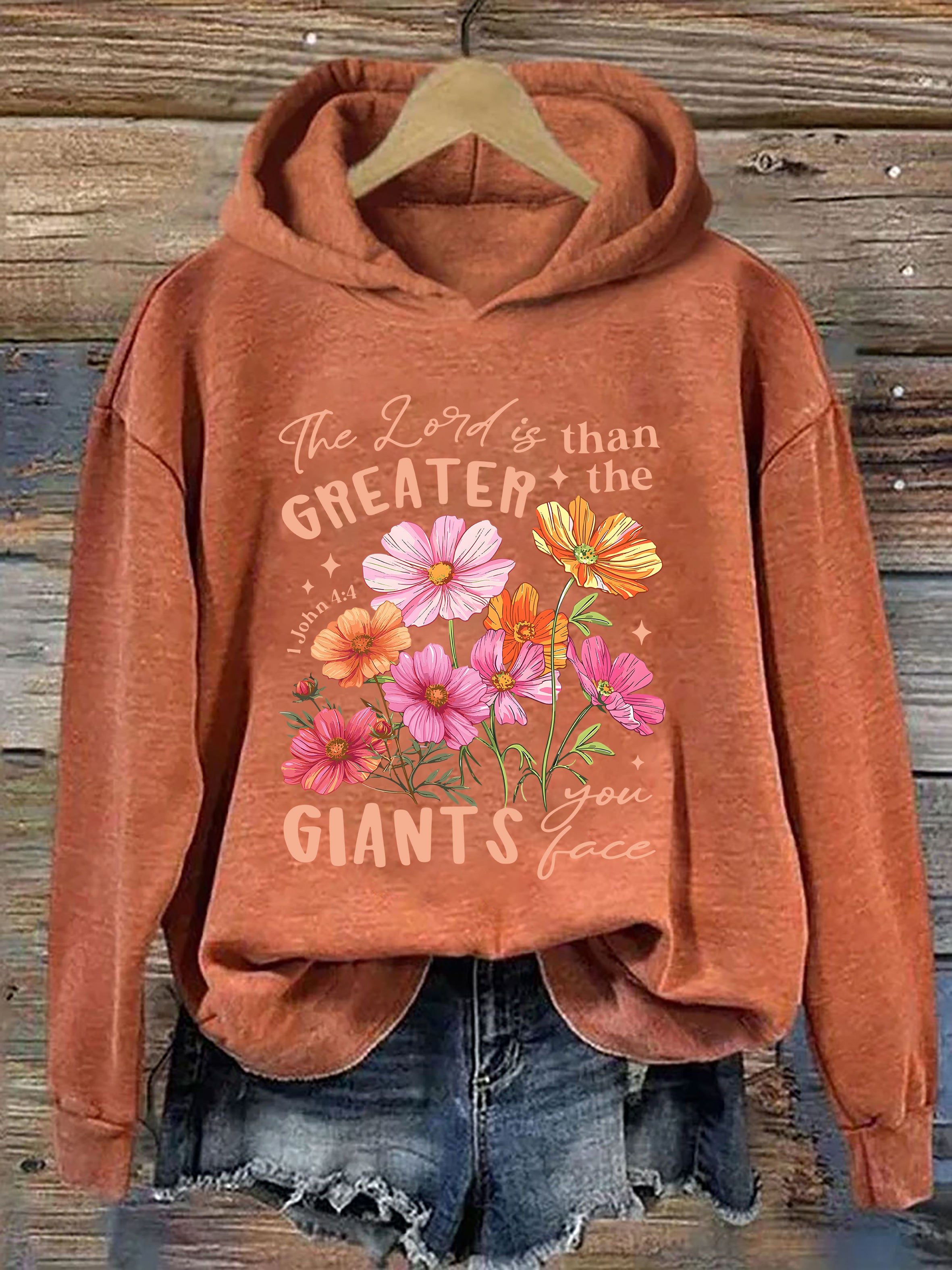 The Lord Is Greater Hoodie