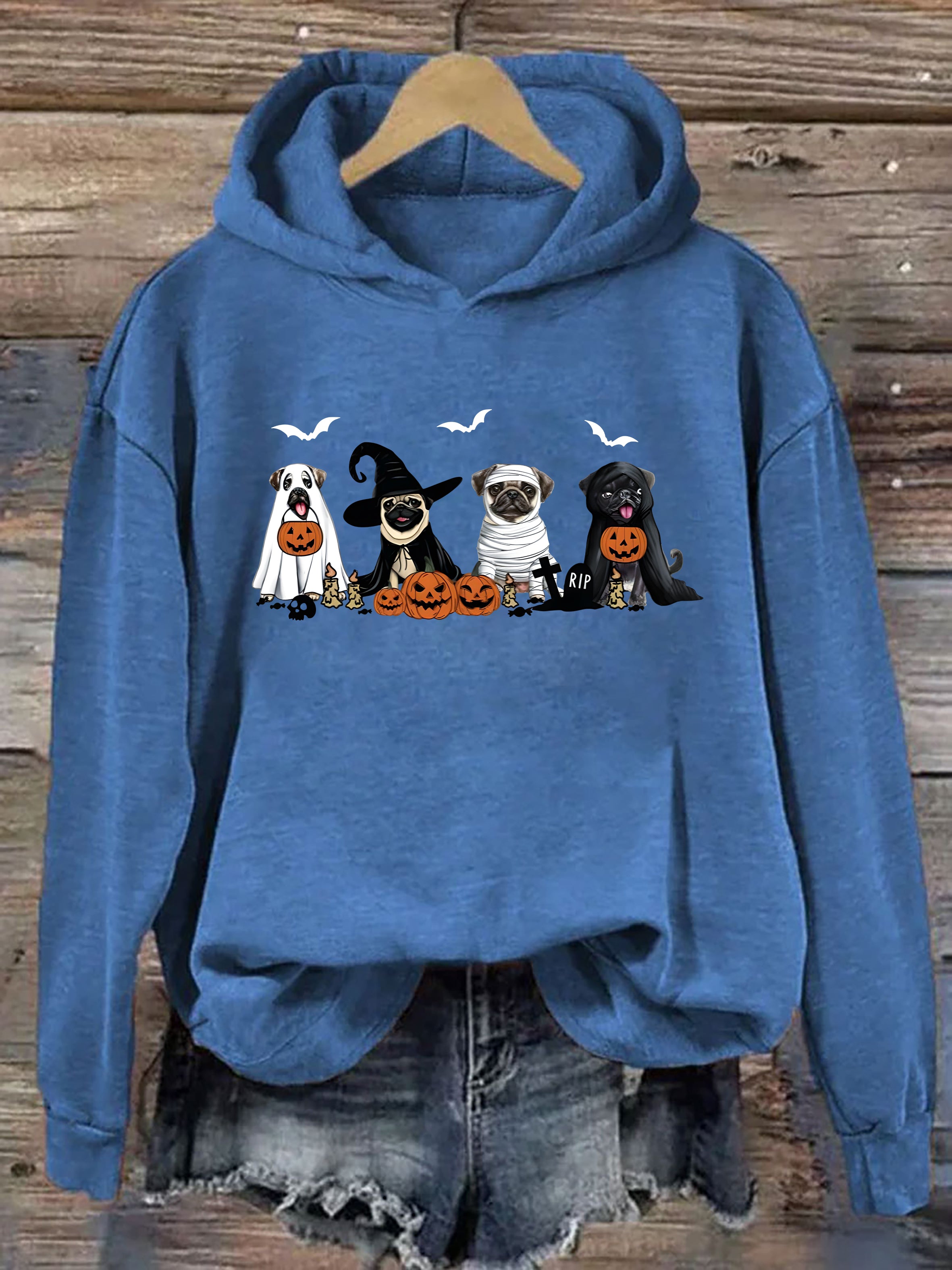Pug Halloween Hoodie