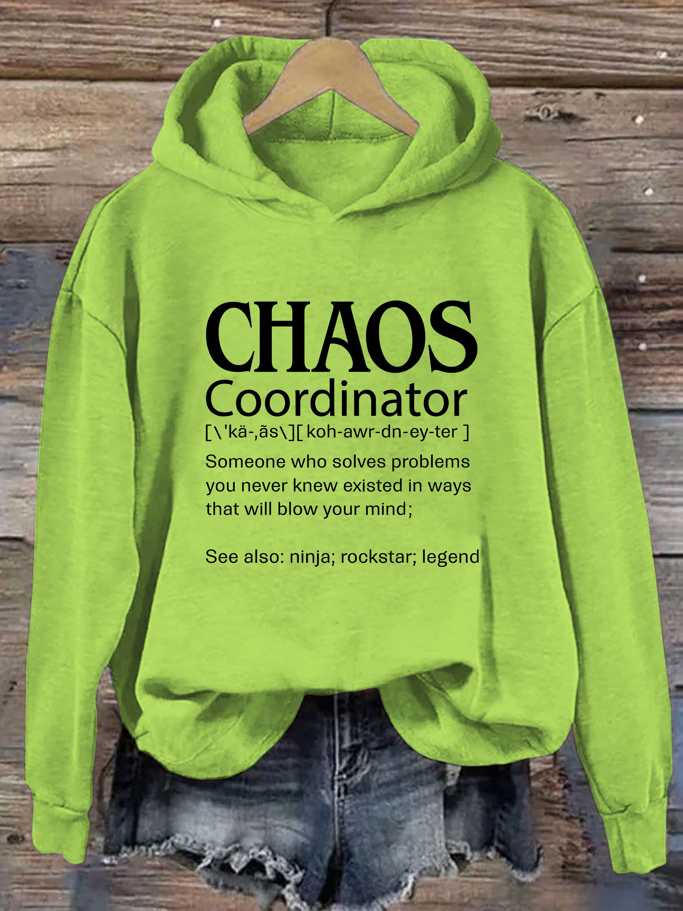 Chaos Coordinator Hoodie