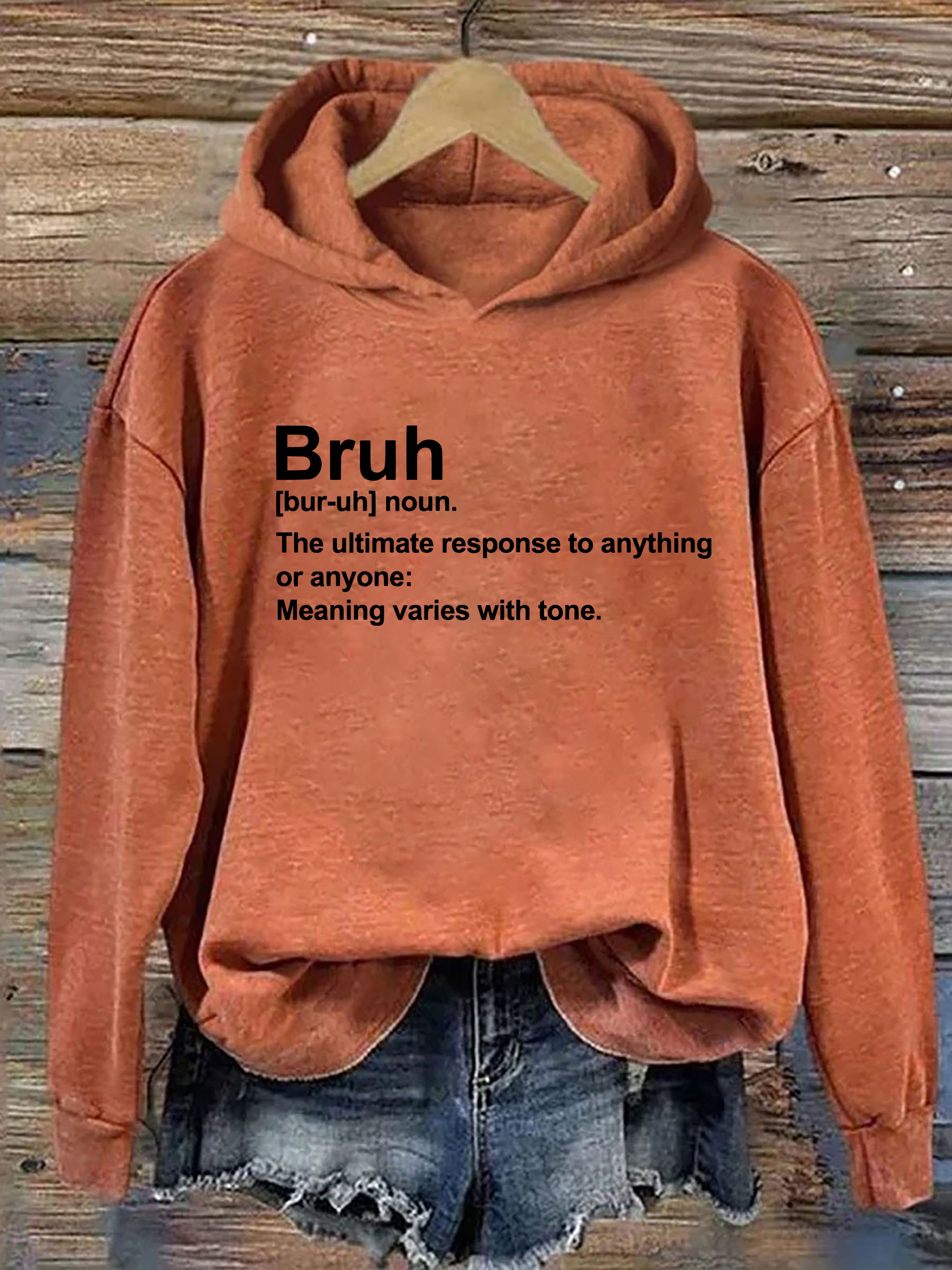 Bruh Definition Hoodie