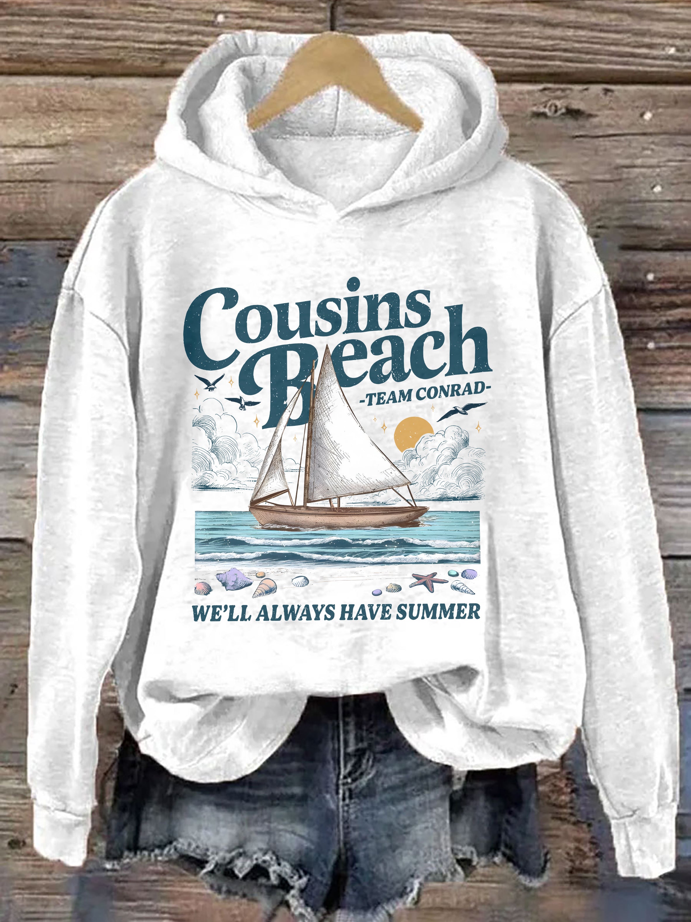 Cousins Beach We'll Always Have Summer Hoodie