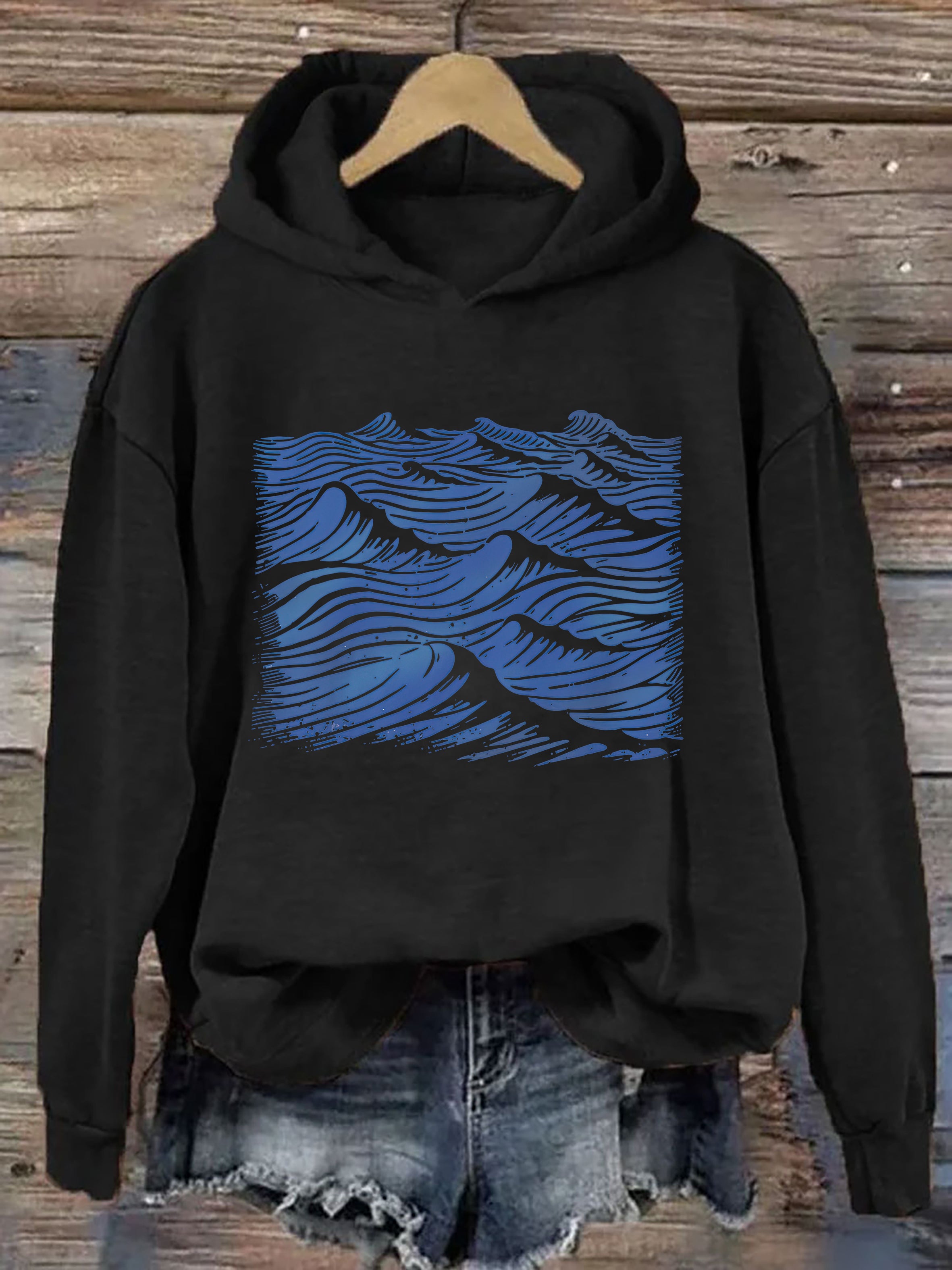 Vintage Ocean Sea Hoodie