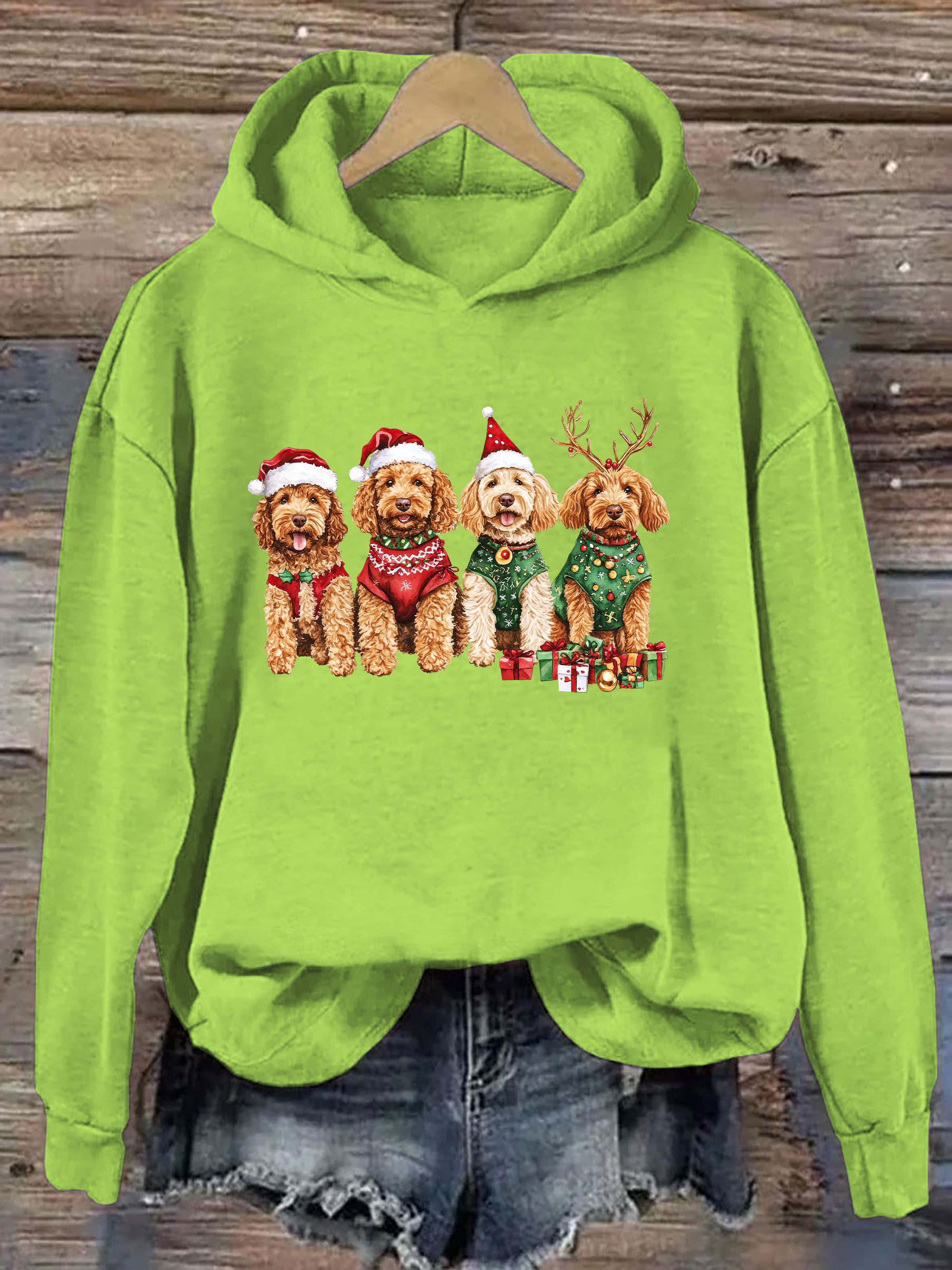 Christmas Dog Hoodie
