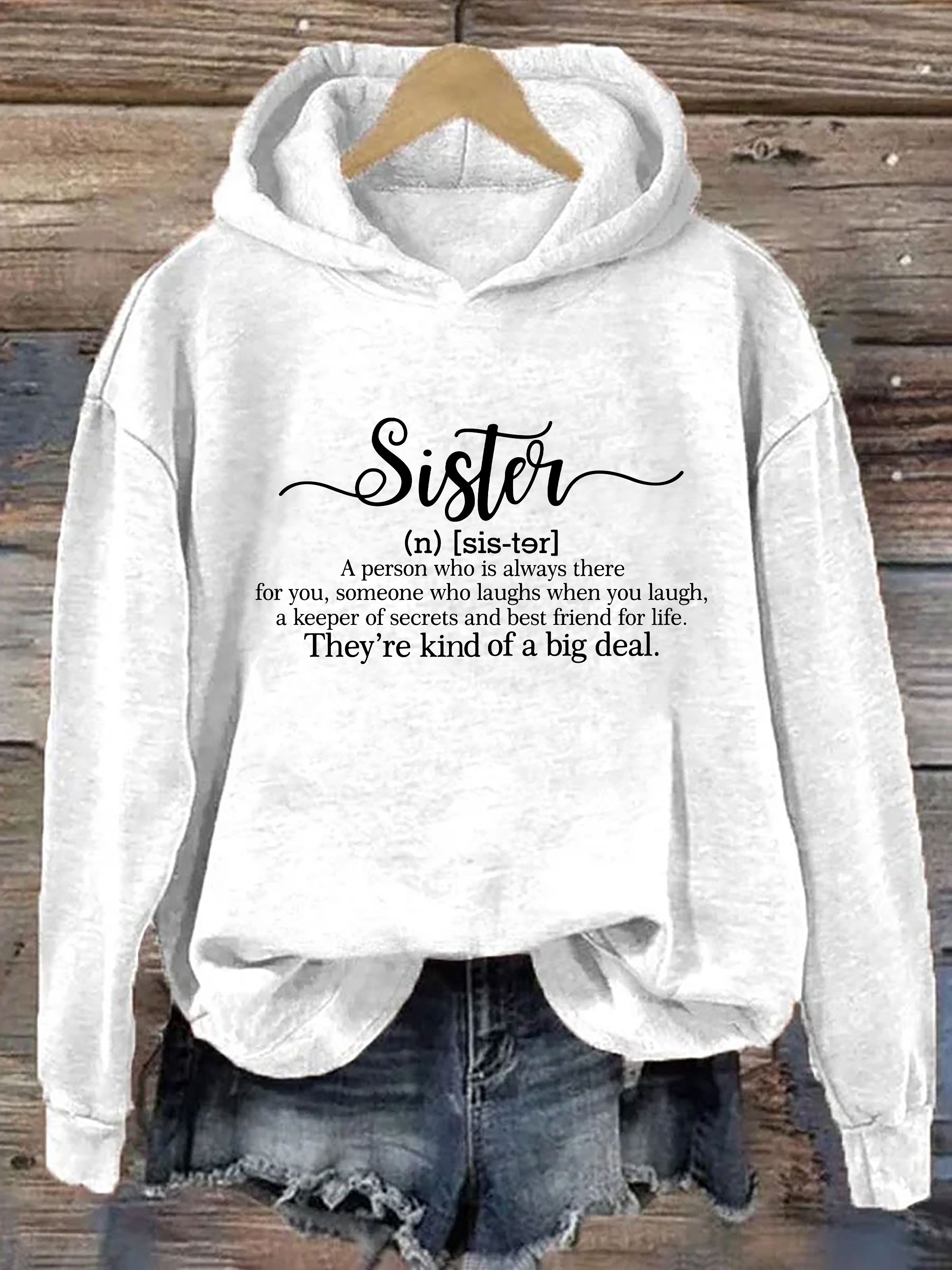 Sister Dictionary Hoodie