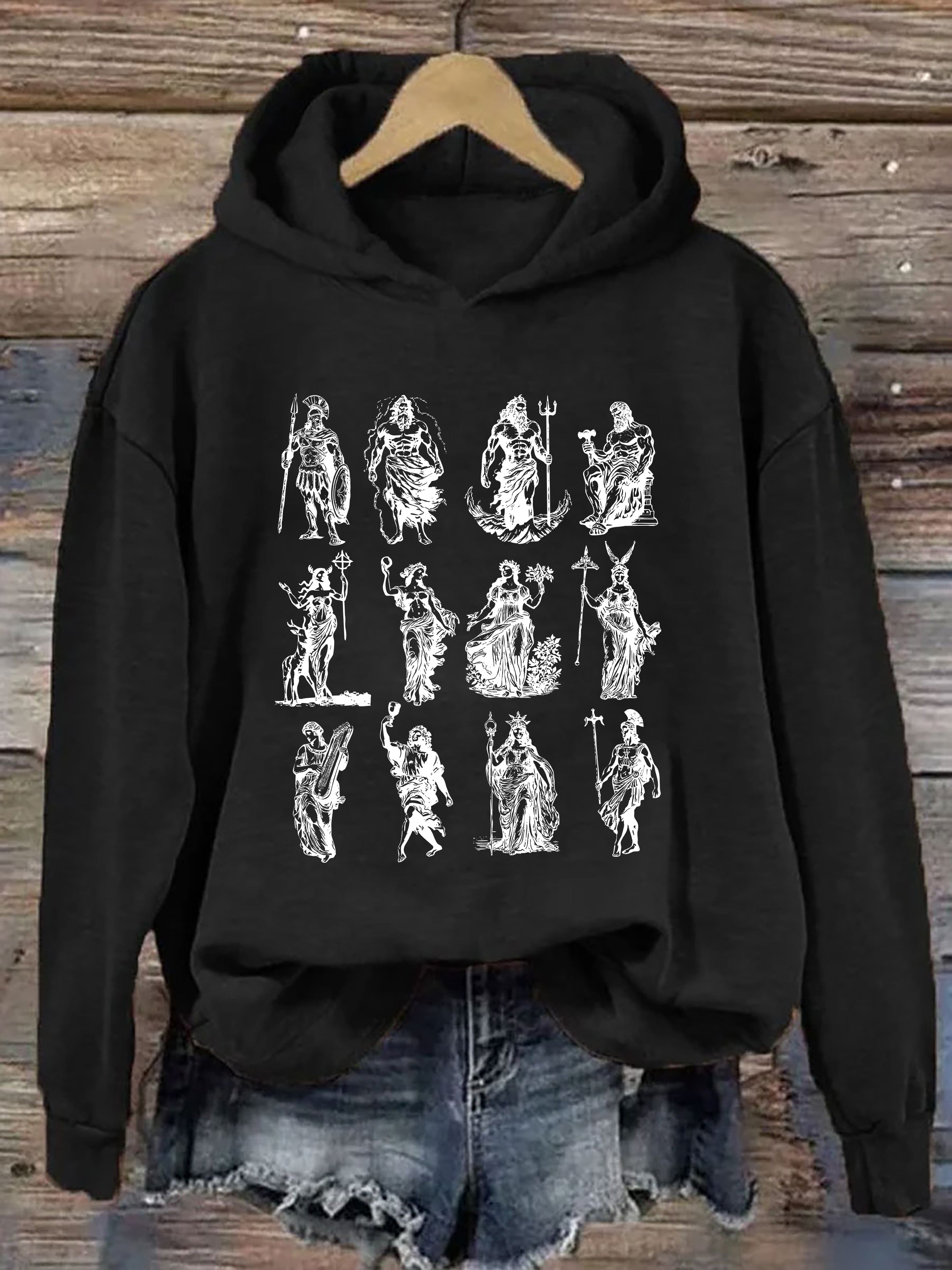 Classic Olympian Gods Hoodie