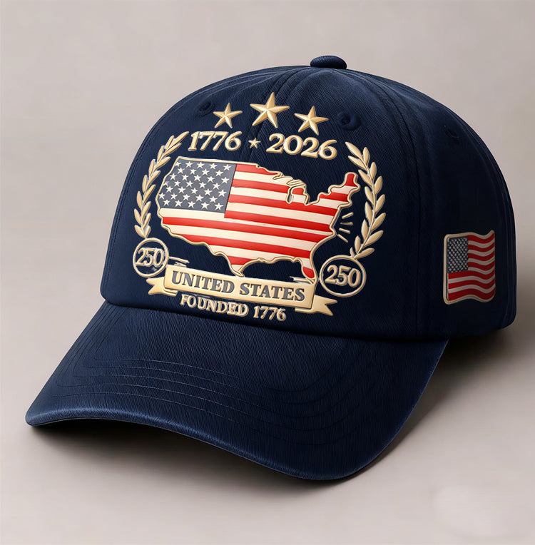 Unisex 250th Anniversary Of The United States Baseball Cap