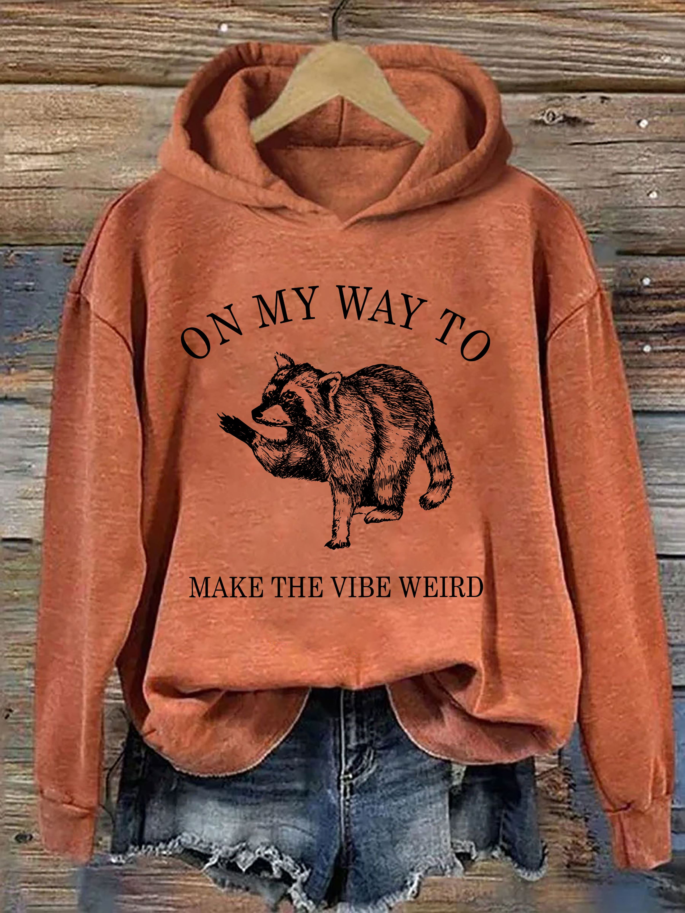 On My Way To Make The Vibe Weird Hoodie