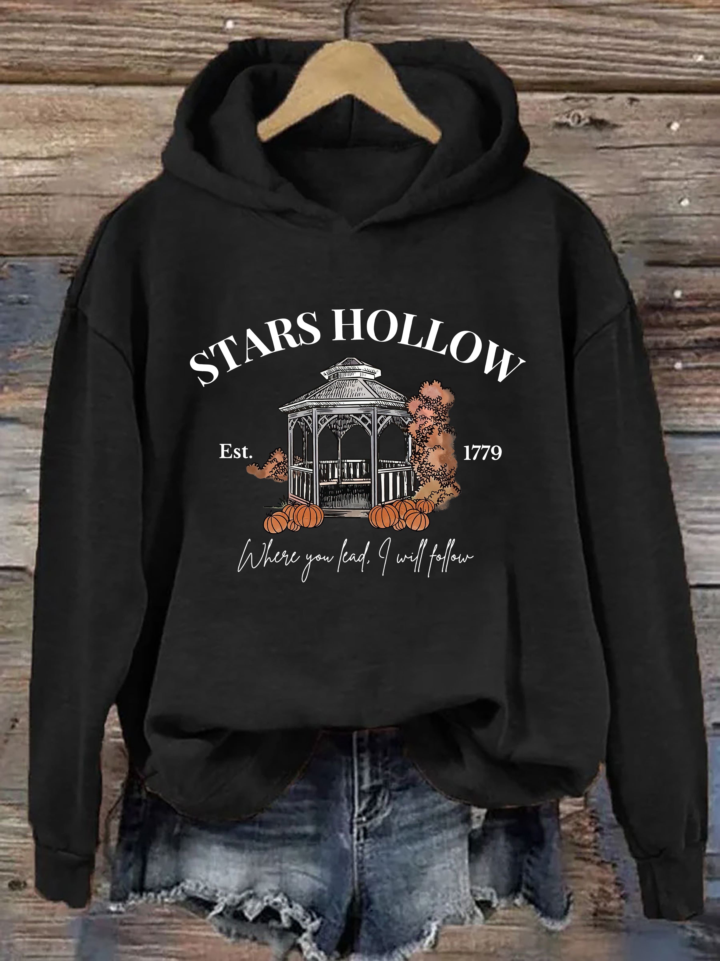 Stars Hollow Where You Lead I Will Follow Hoodie