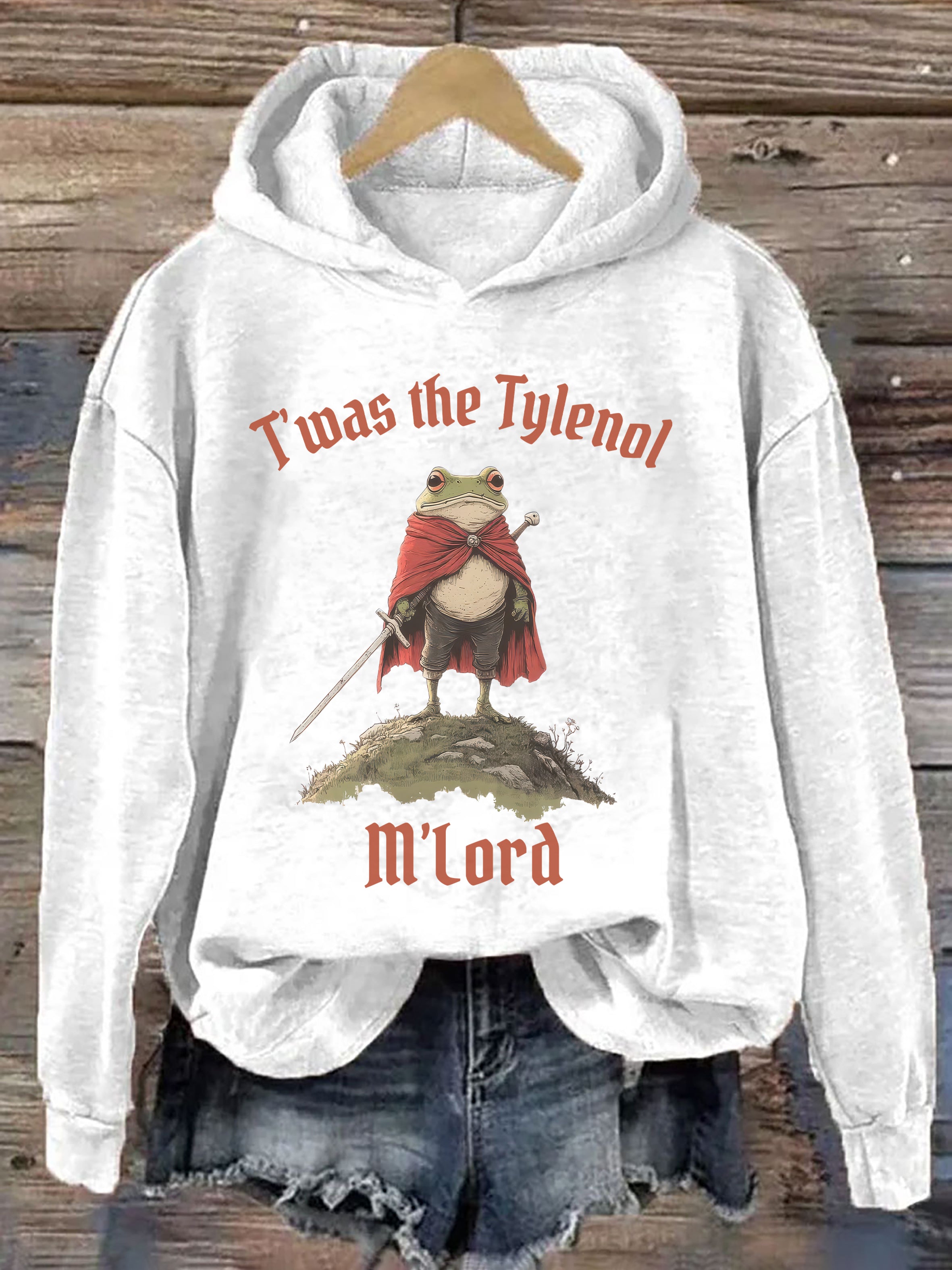 Twas the Tylenol M'lord Hoodie