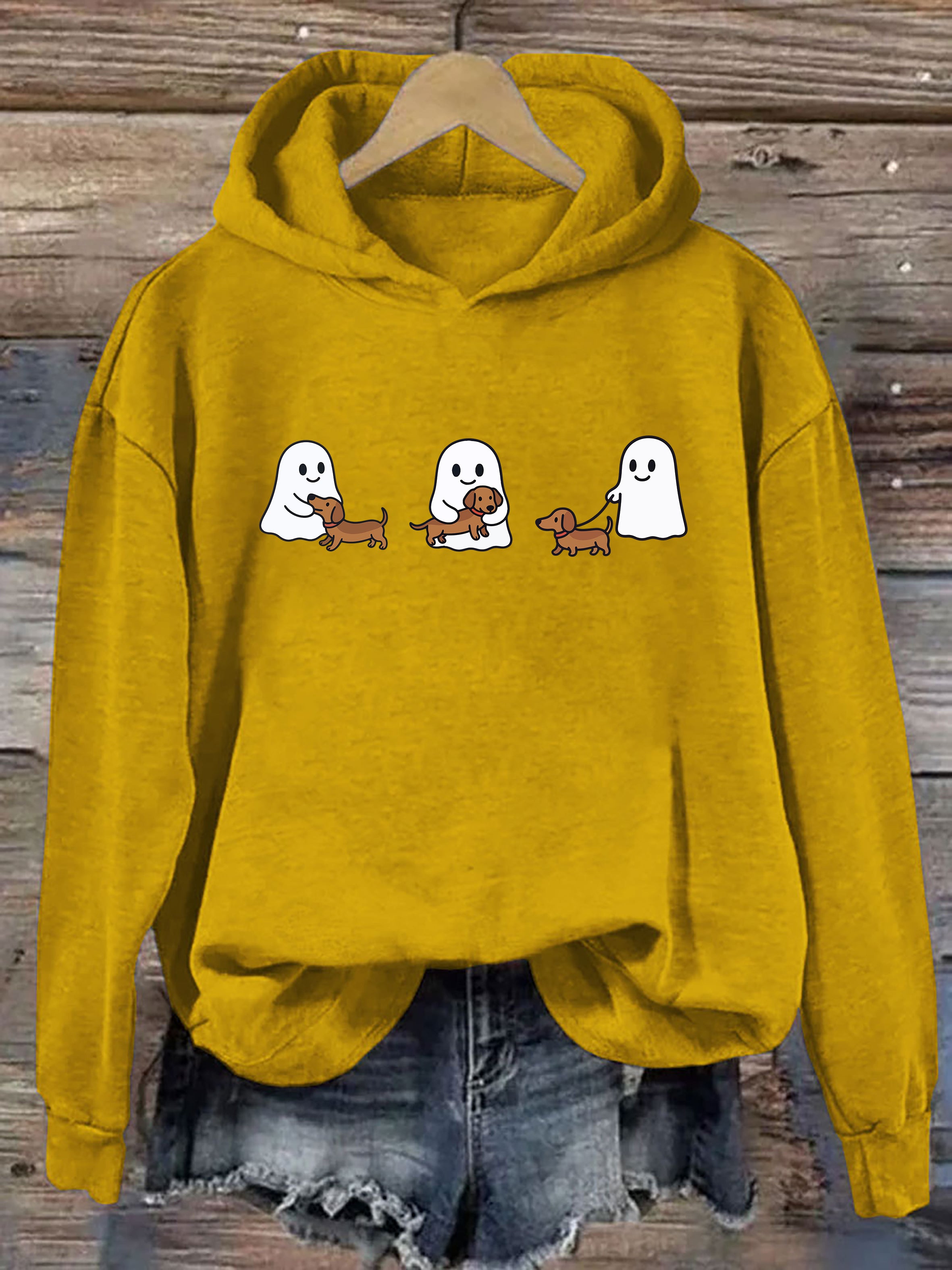 Ghost Trio Halloween Hoodie