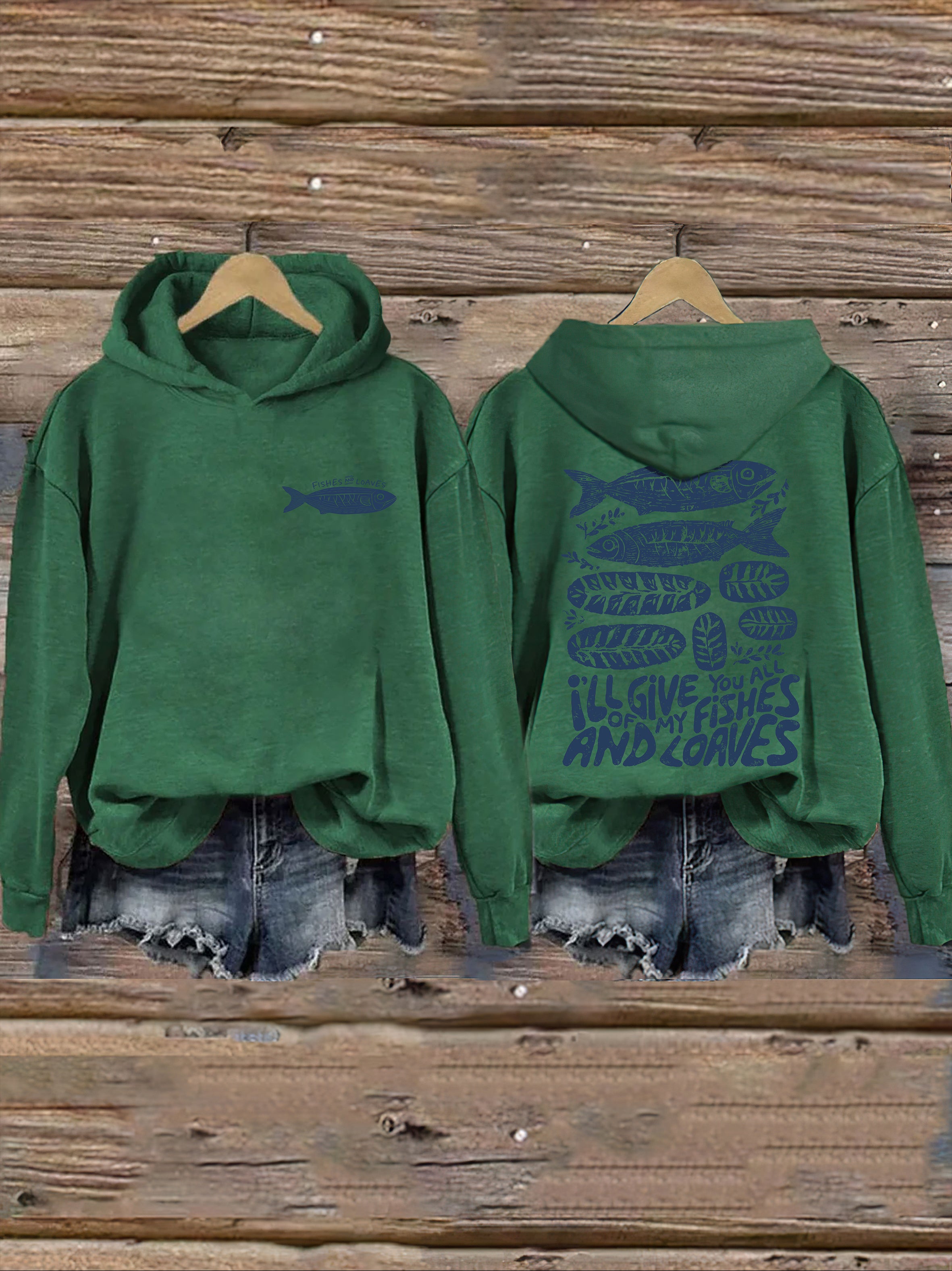 Fishes And Loaves Hoodie