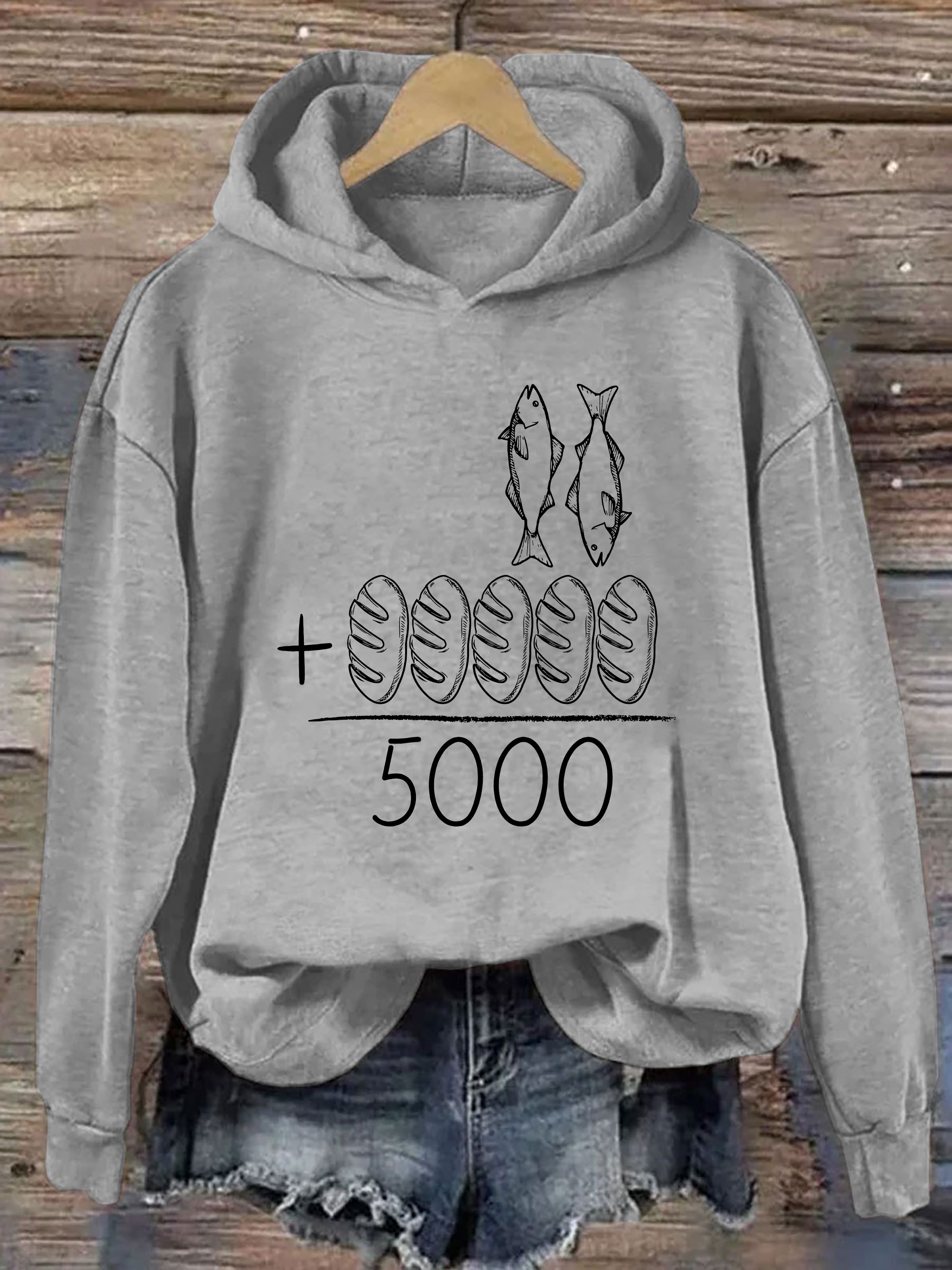 Jesus Feeds The 5000 Hoodie