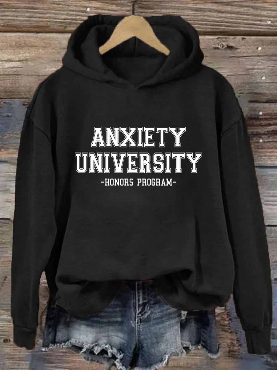 Anxiety University Honors Program Hoodie