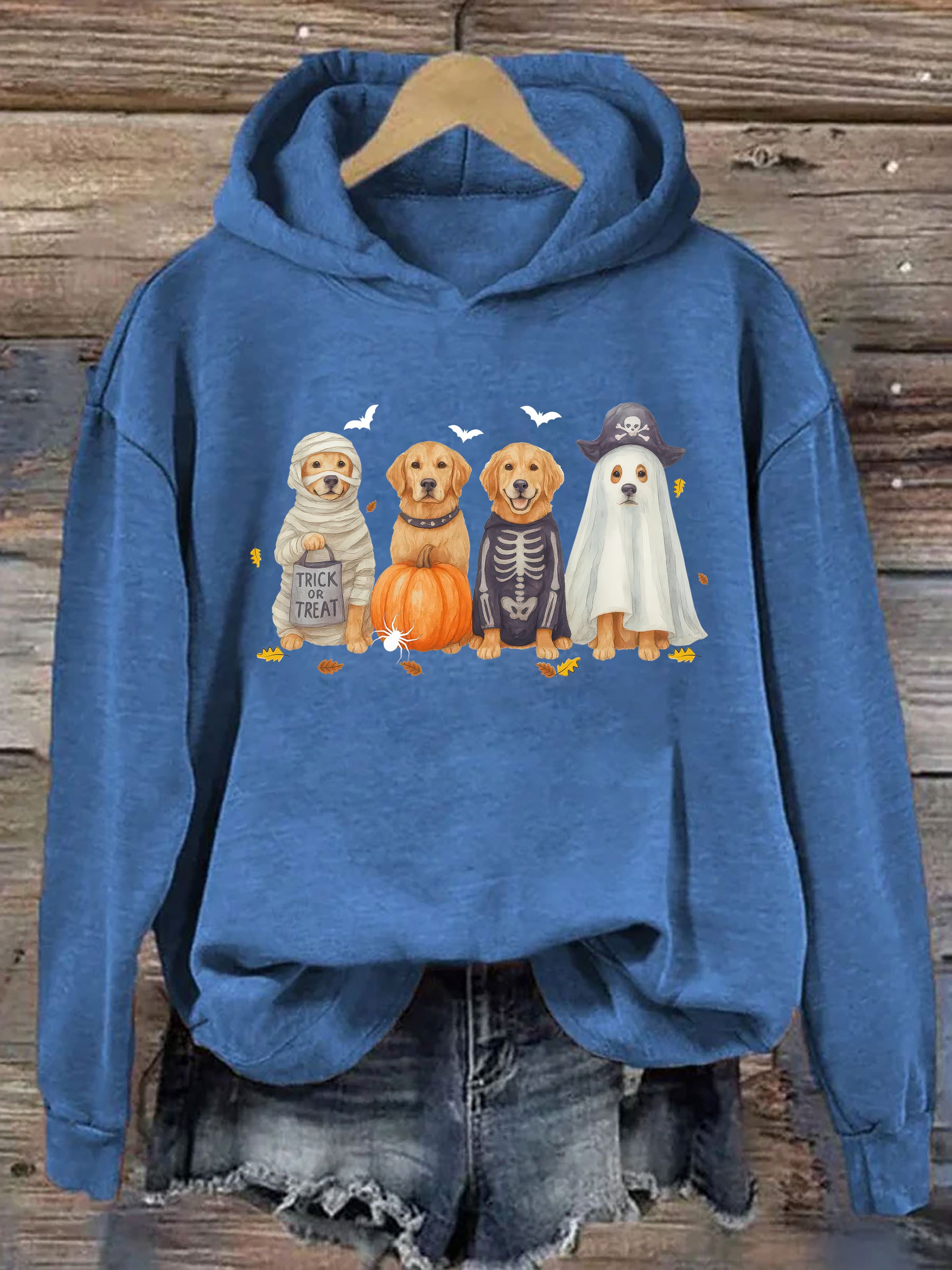 Halloween Golden Retriever Hoodie