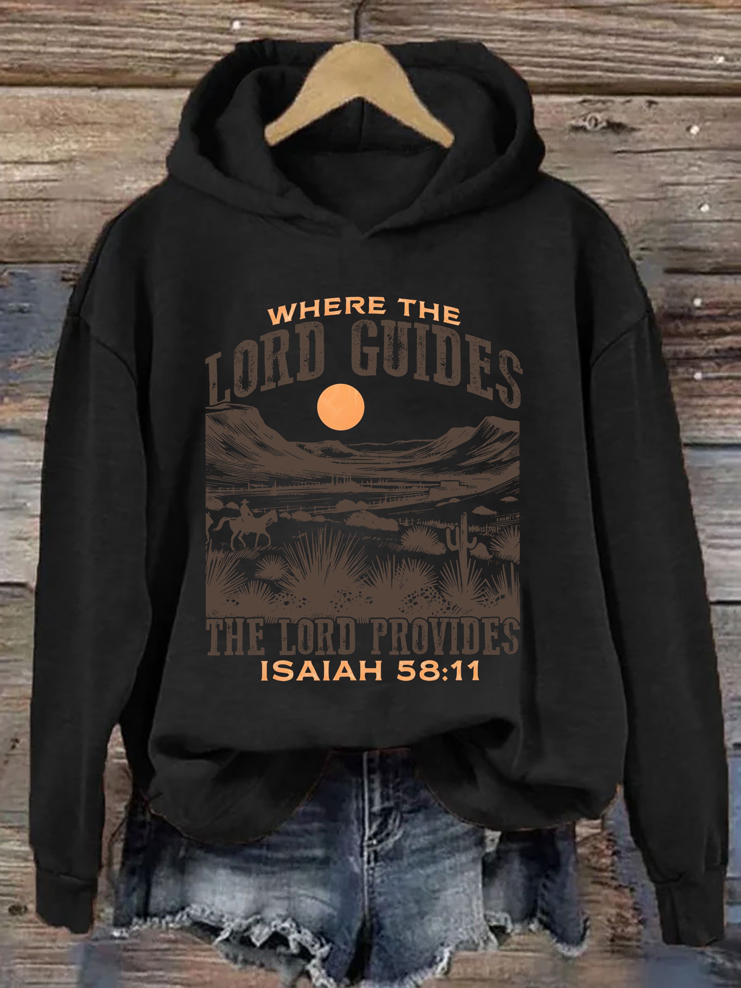 The Lord Provides Christian Hoodie