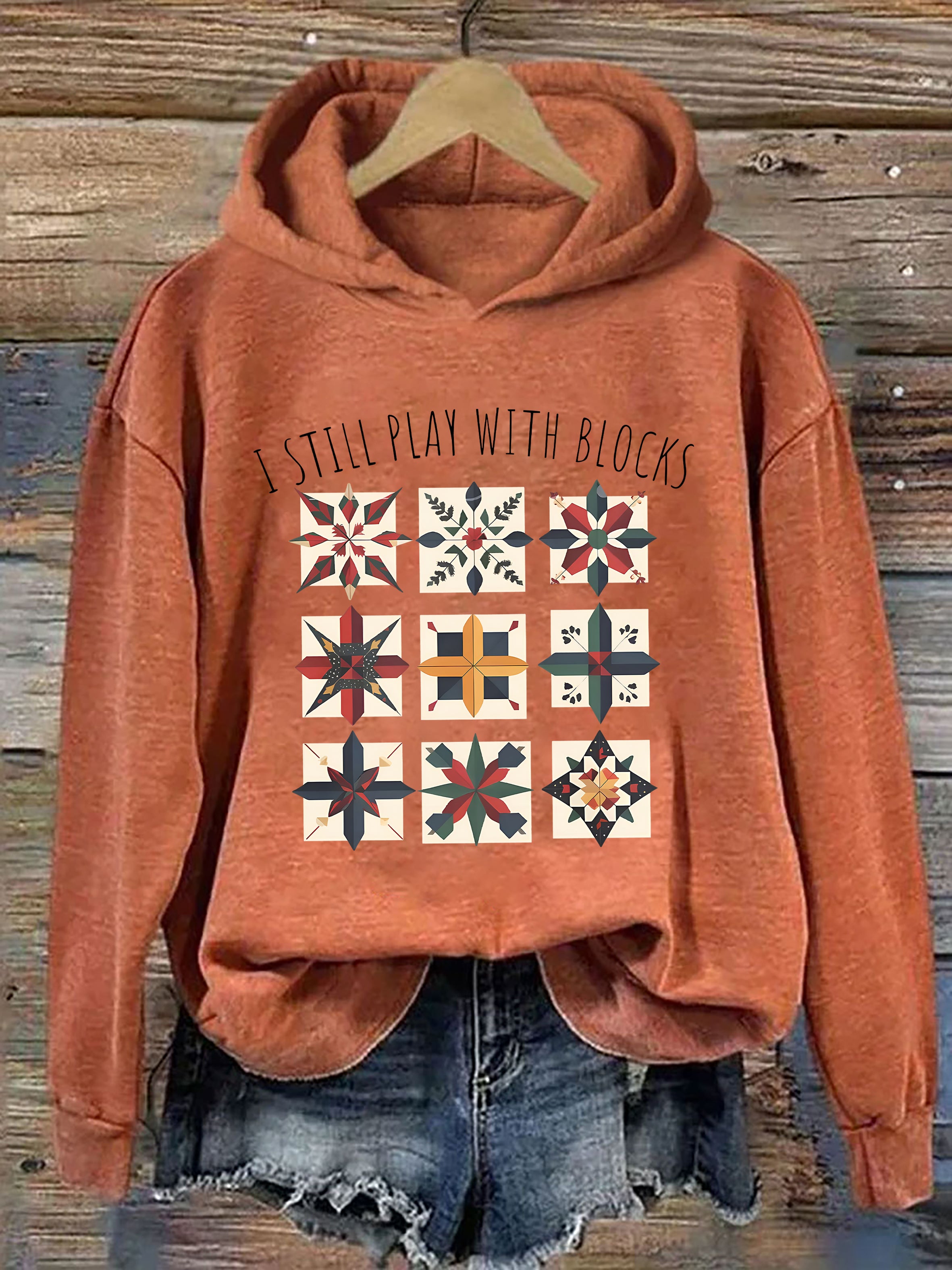 I Still Play With Blocks Hoodie Hoodie