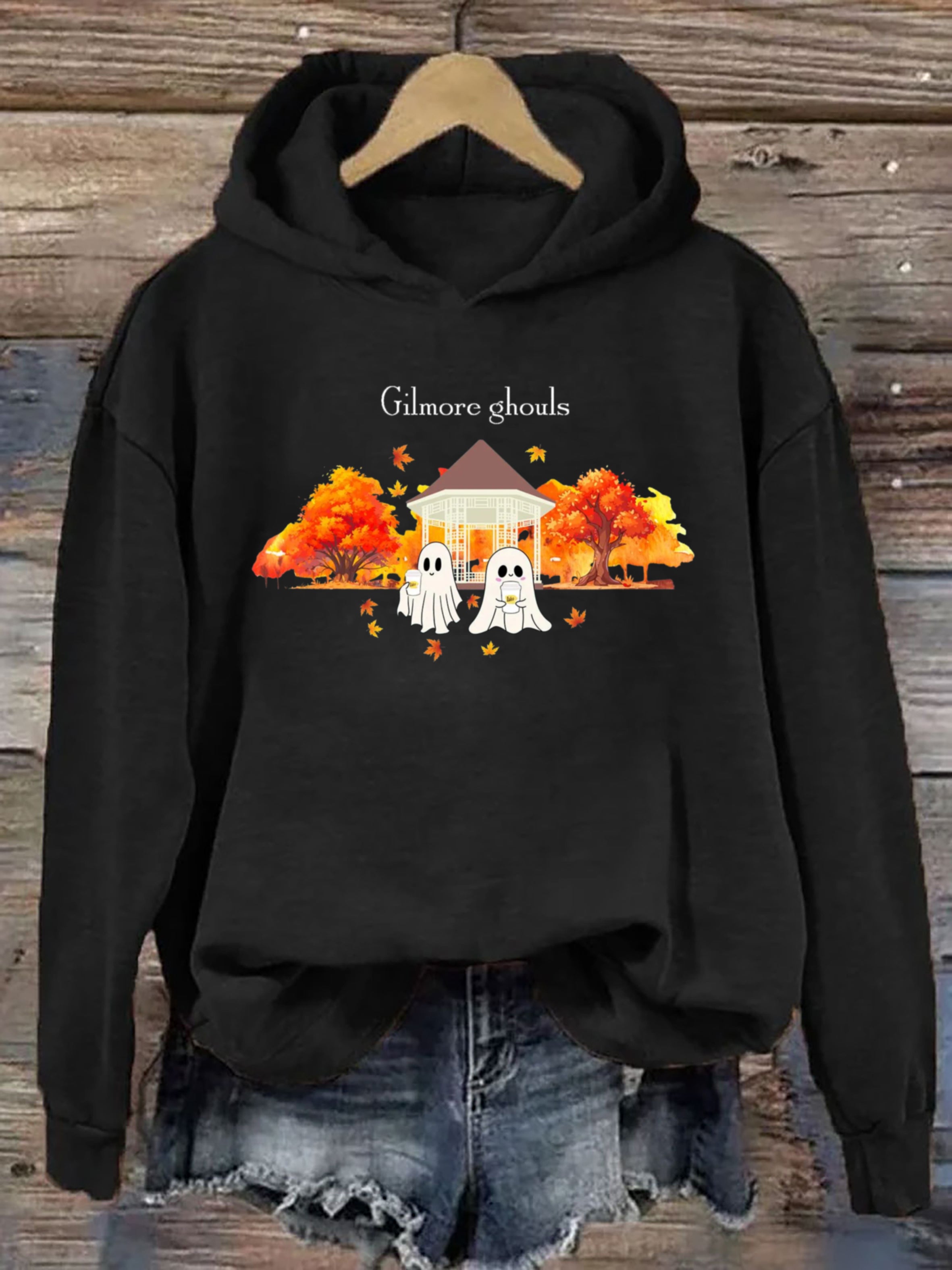Stars Hollow Fall Leaves Gilmore Hoodie