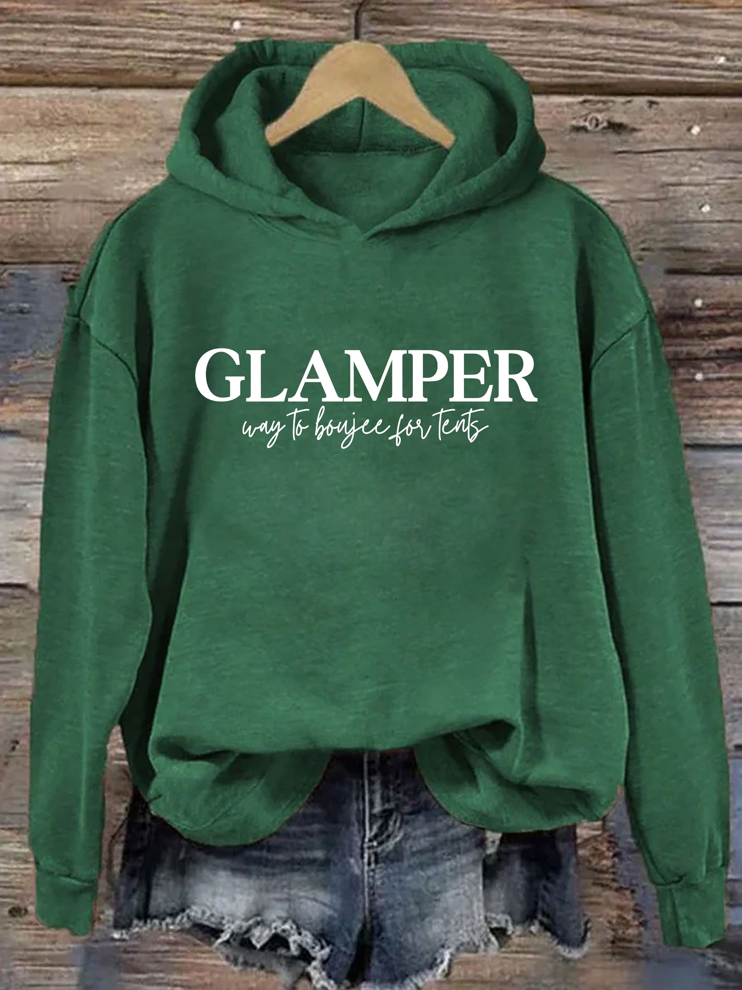 Glamper Way To Boujee For Tents Hoodie