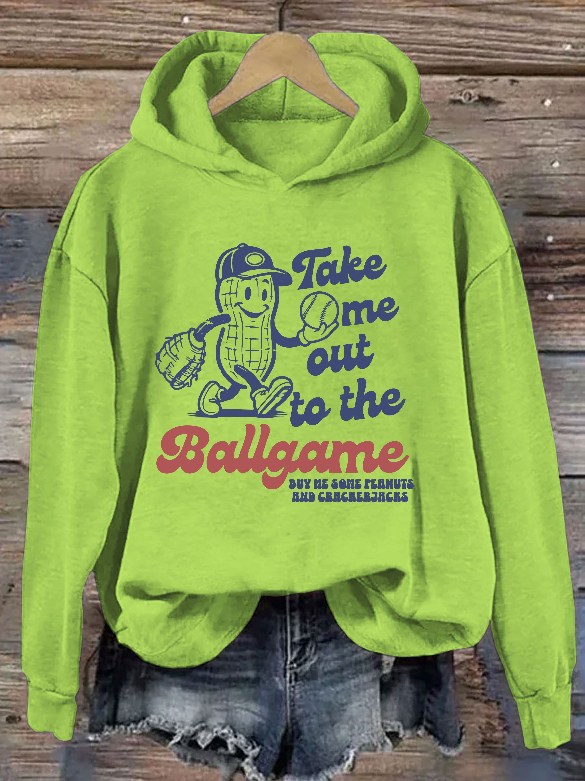 Take Me Out To The Ballgame Hoodie