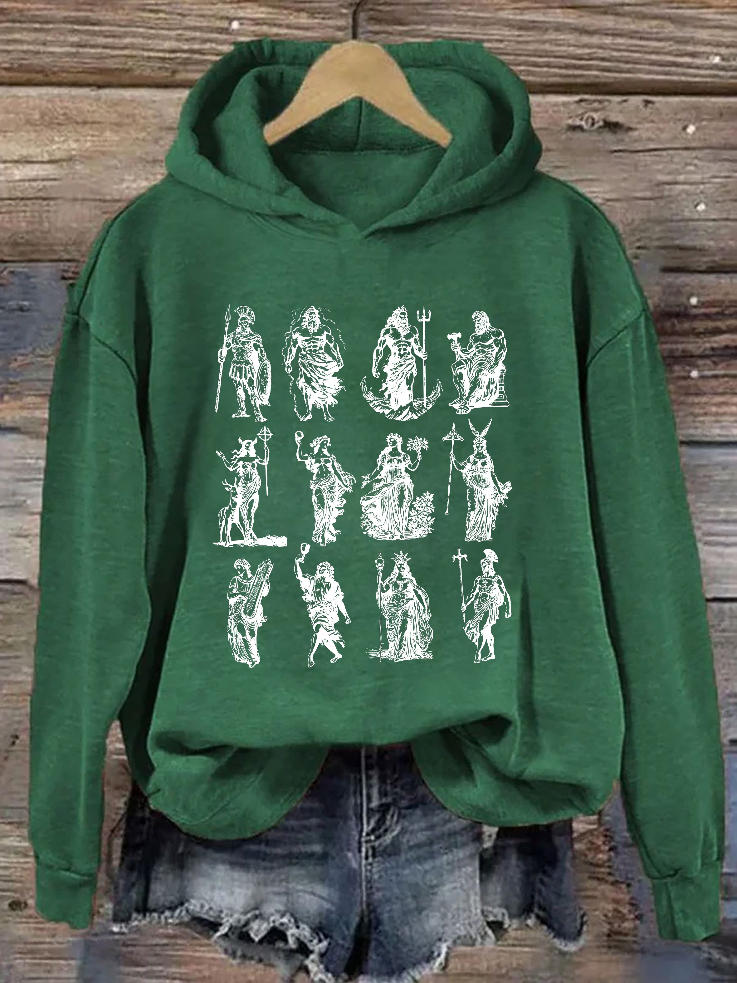 Classic Olympian Gods Hoodie