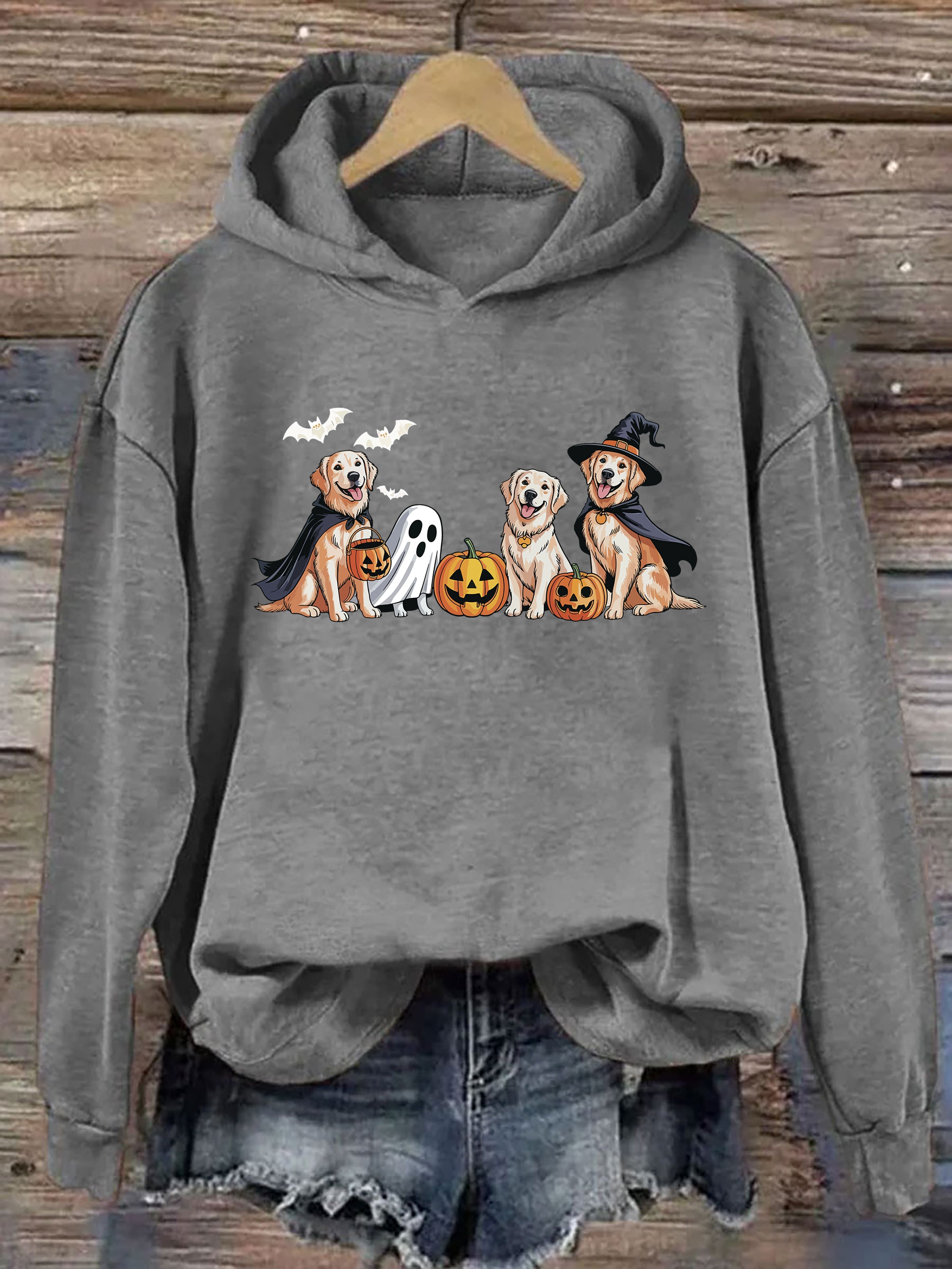 Halloween Golden Retriever Hoodie
