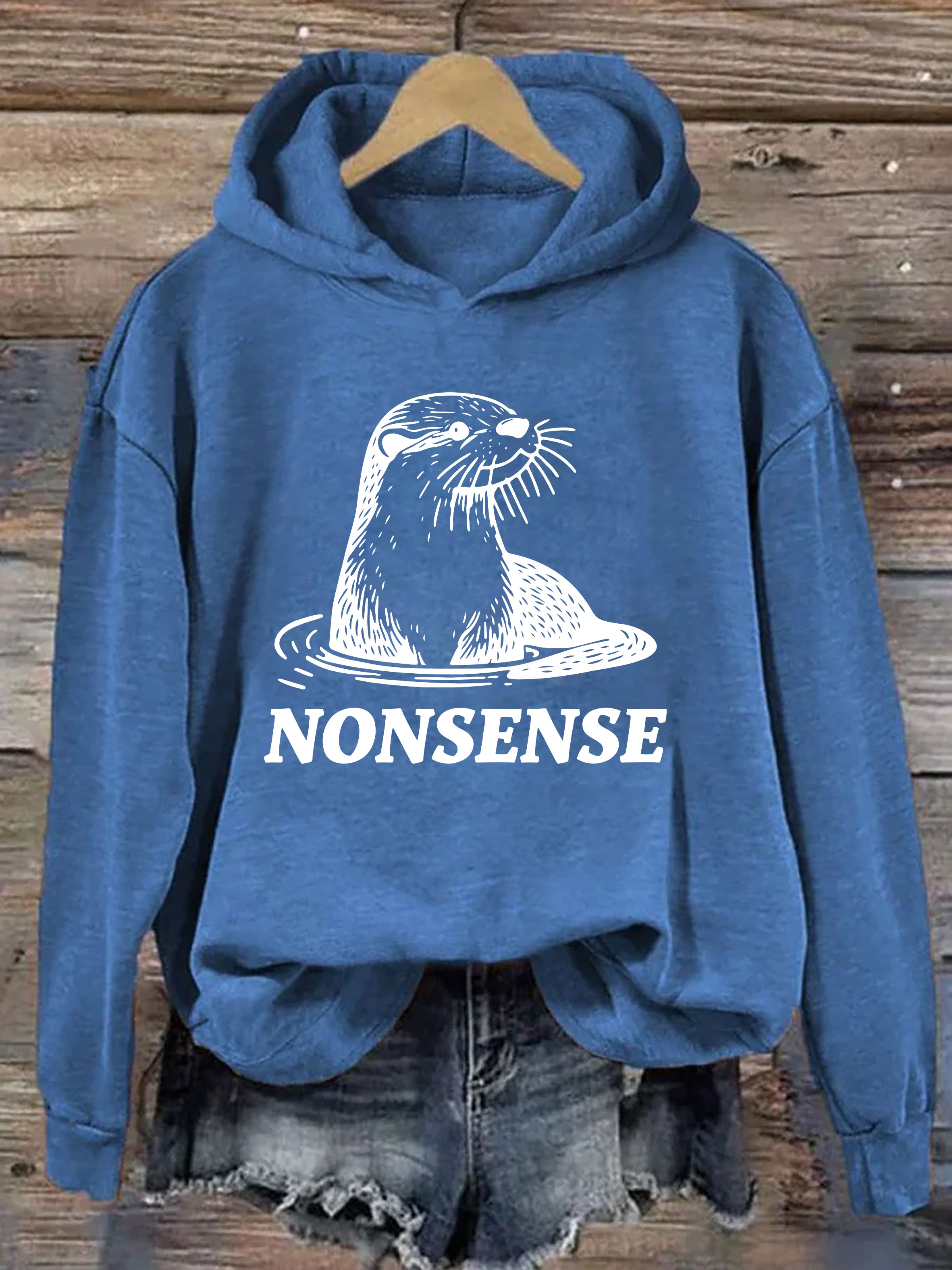 Otter Nonsense Hoodie
