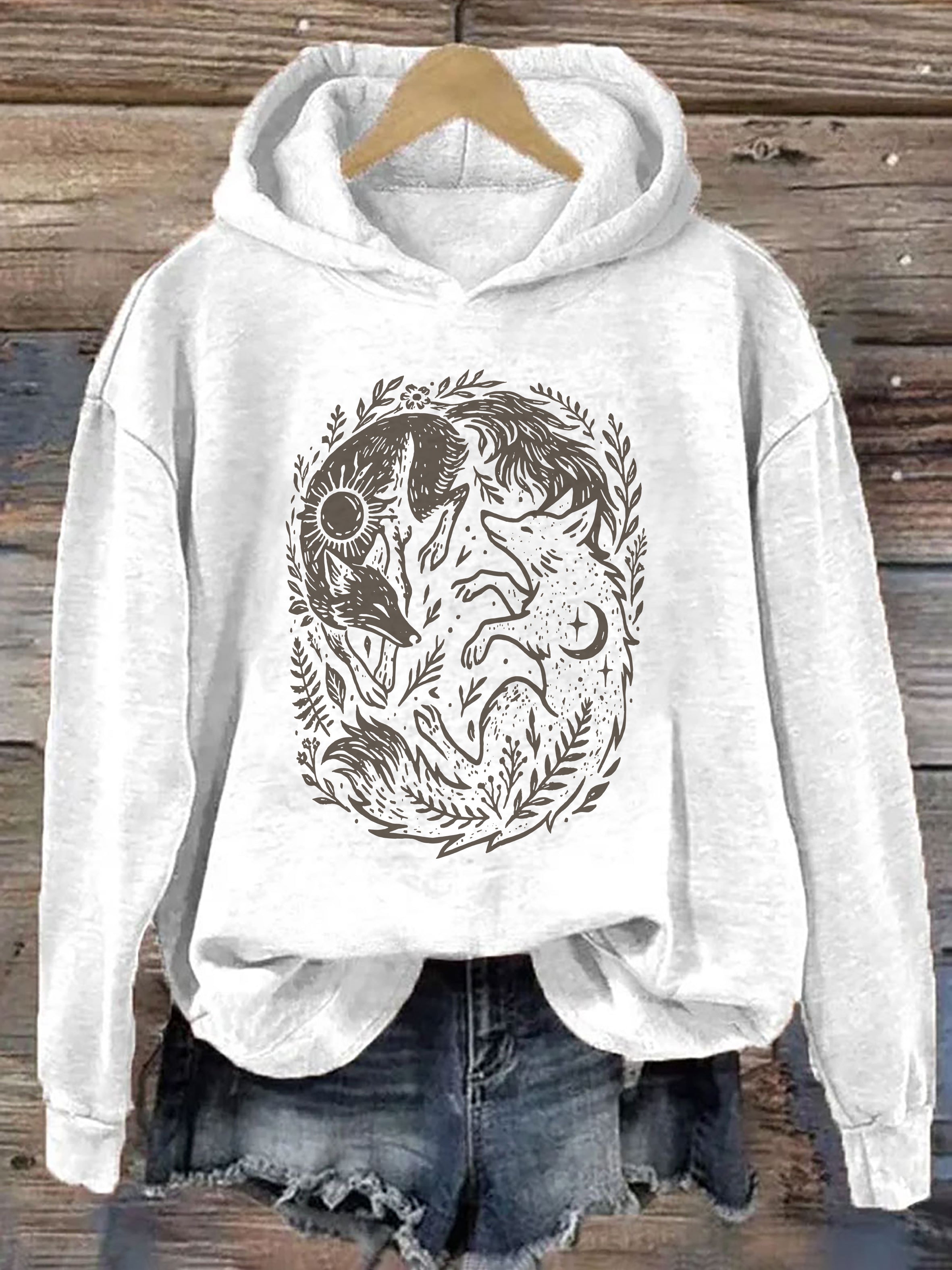 Fox Yin Yang Hoodie