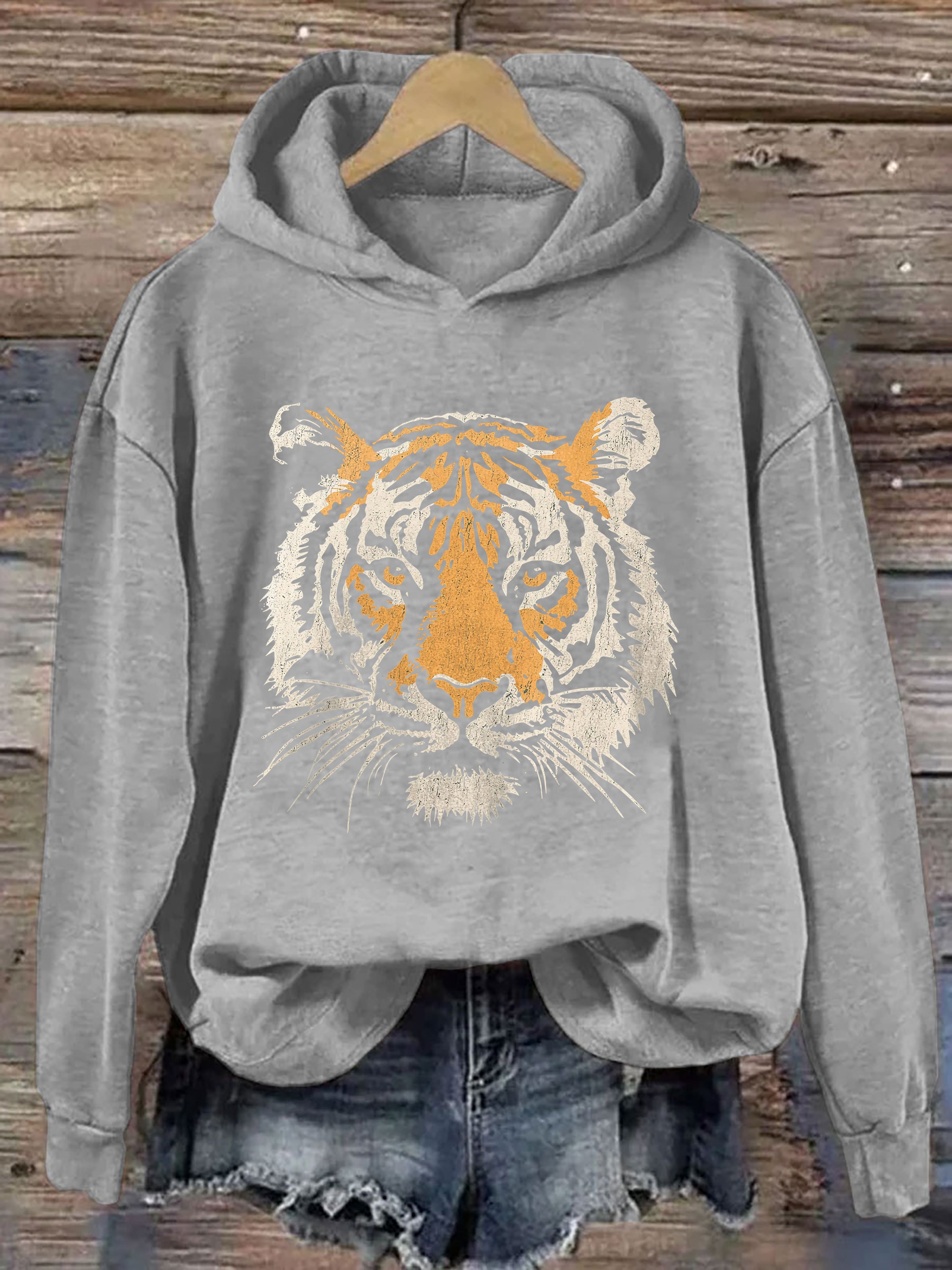 Vintage Tiger Hoodie