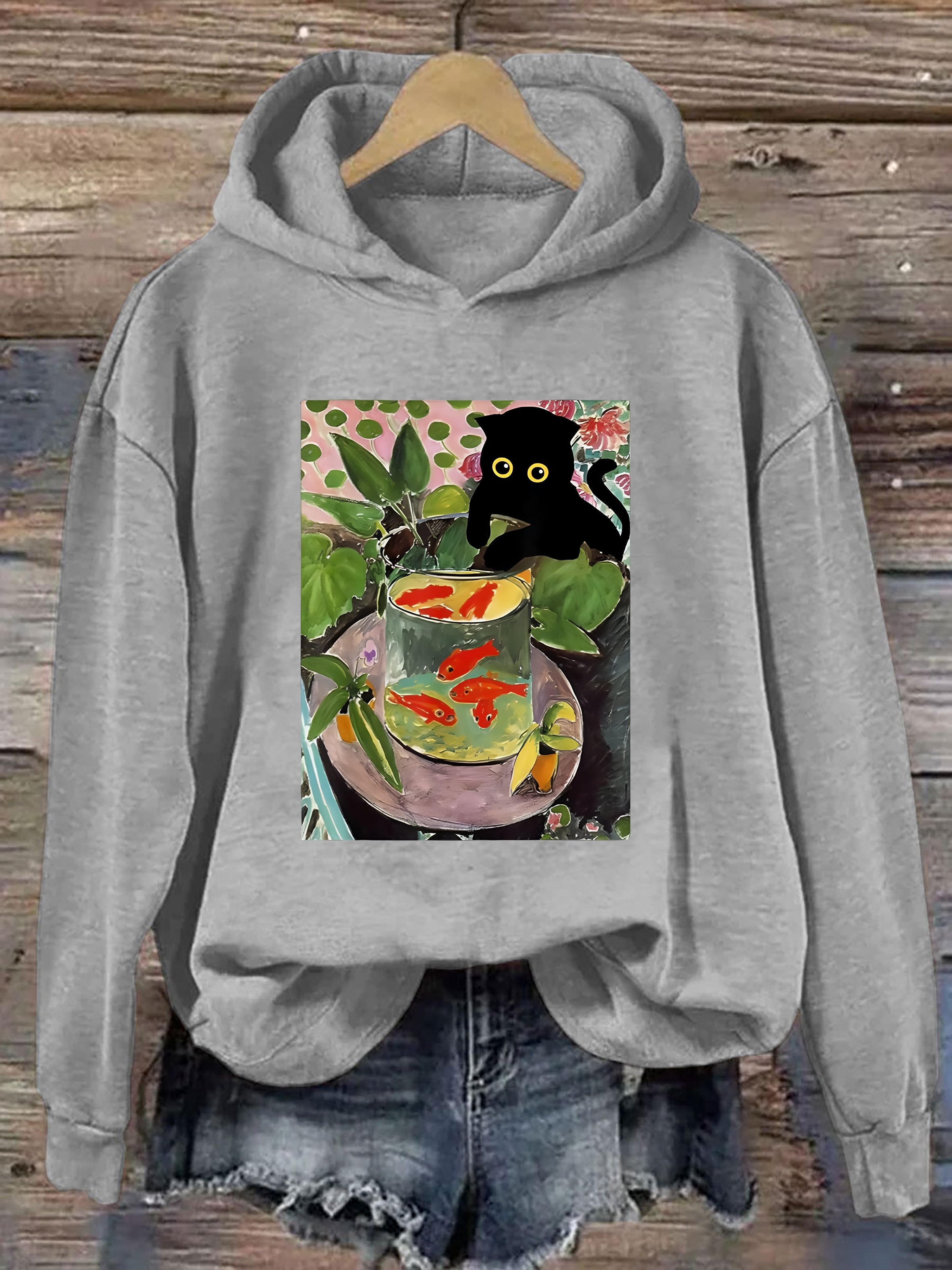 Henri Matisse Goldfish Vintage Art Hoodie