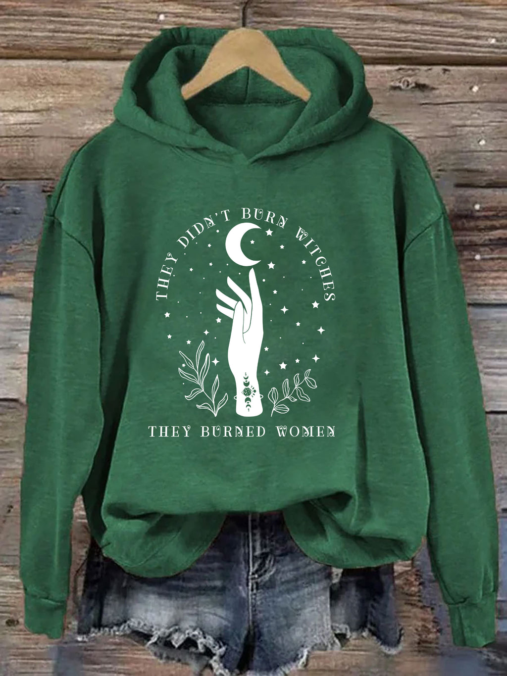 They Didn't Burn Witches They Burned Women Hoodie
