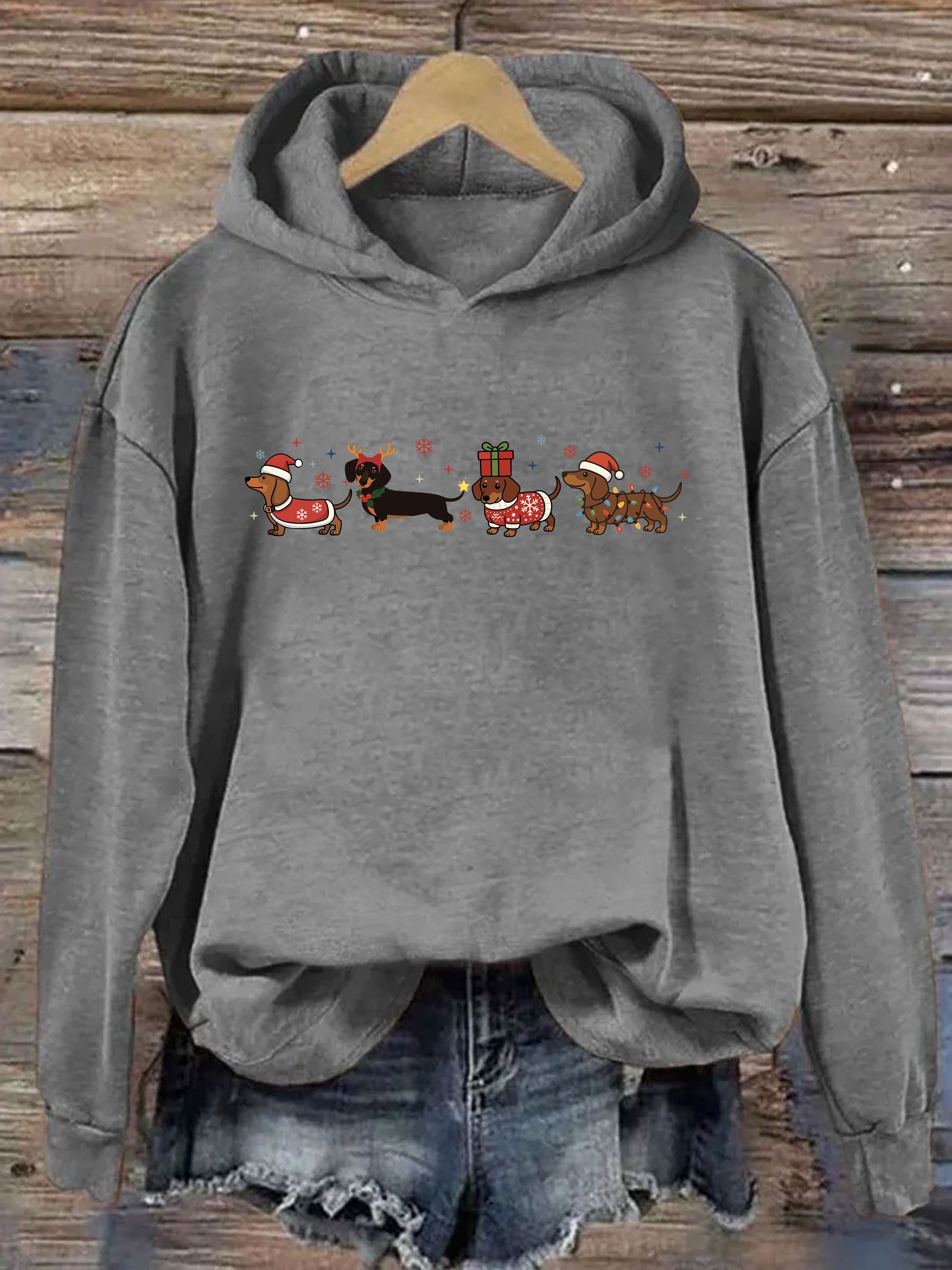 Christmas Dachshund Hoodie