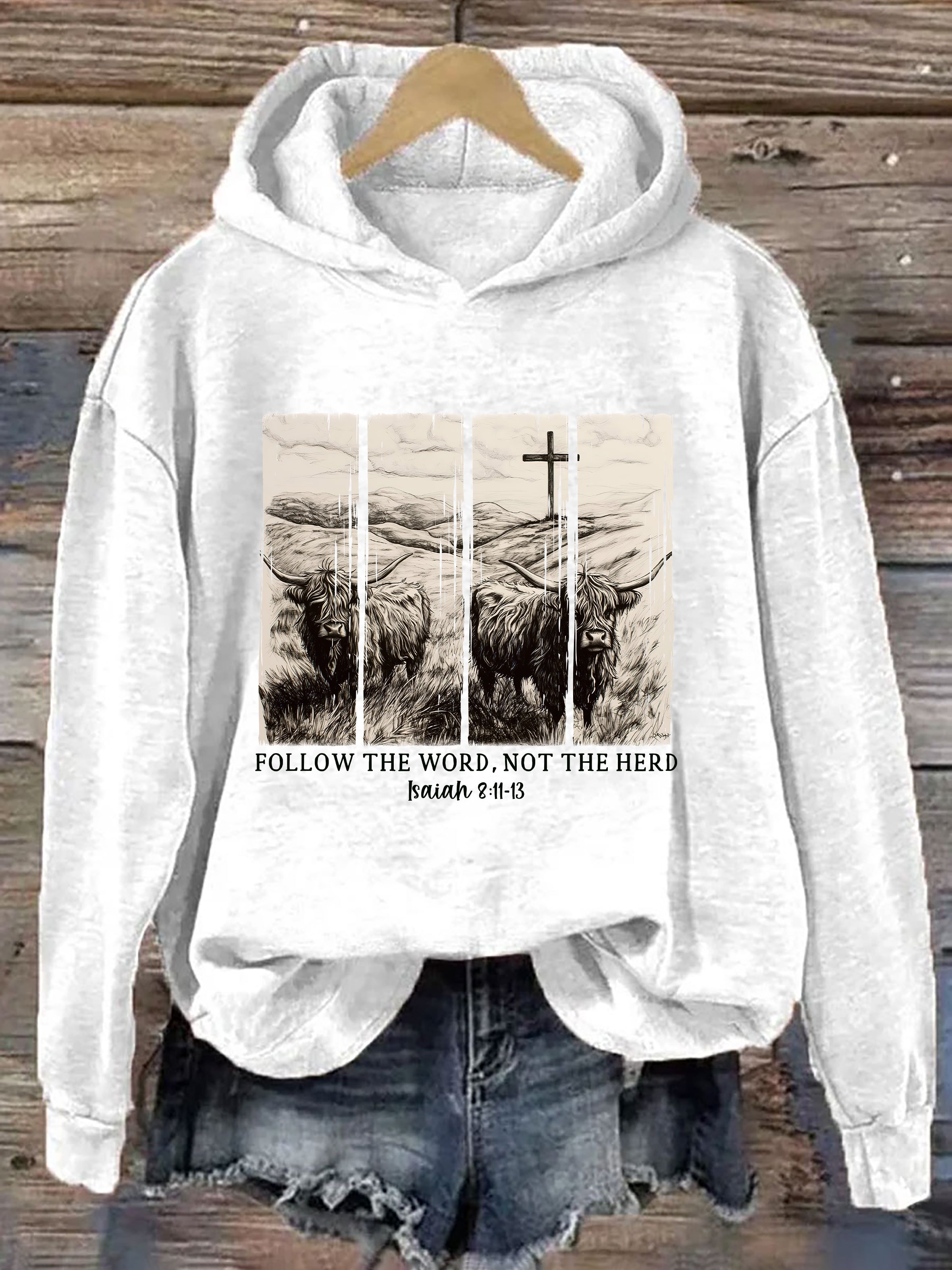 Follow The Word Not The Herd Hoodie