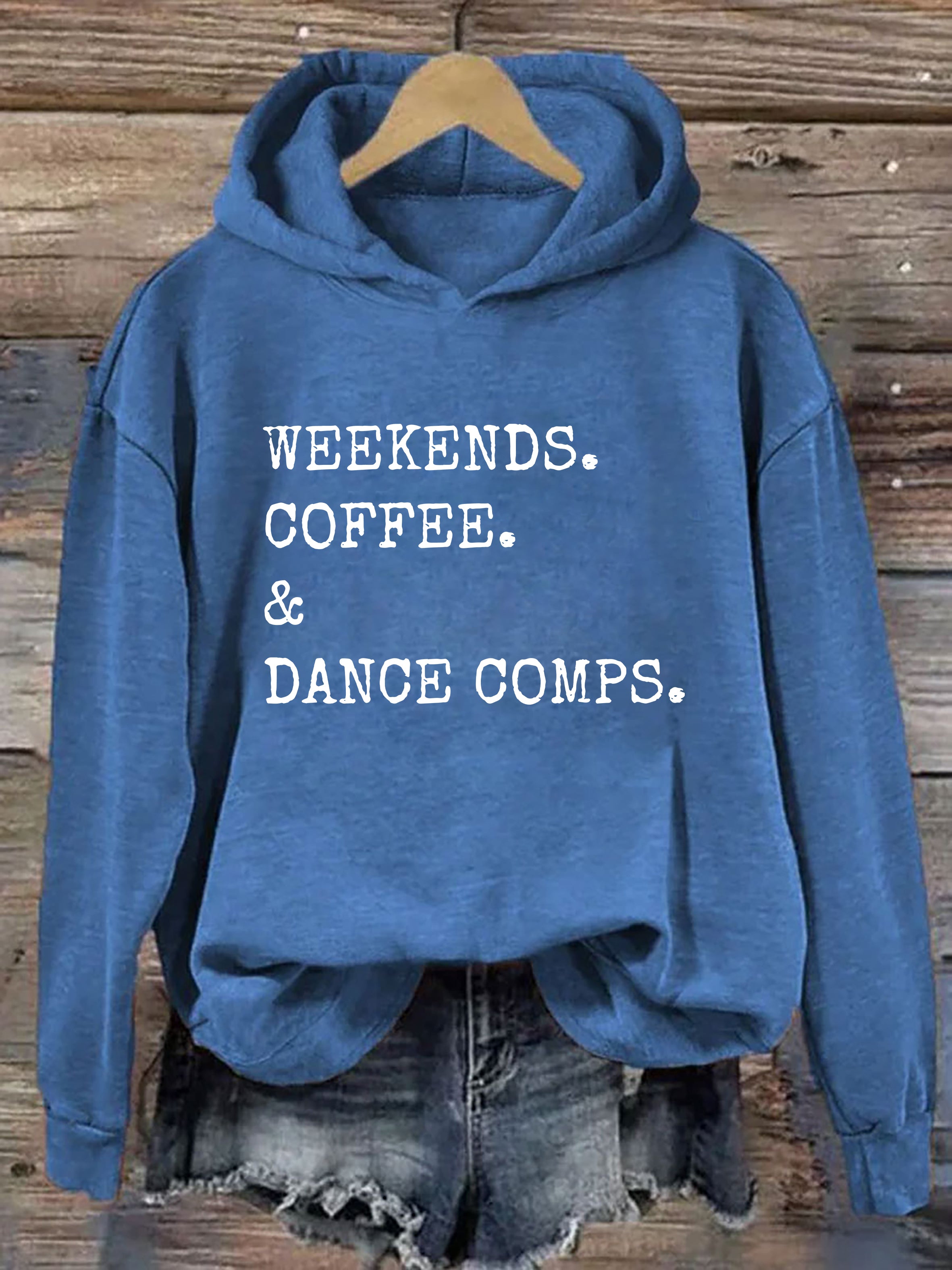 Weekends Coffee And Dance Comps Hoodie