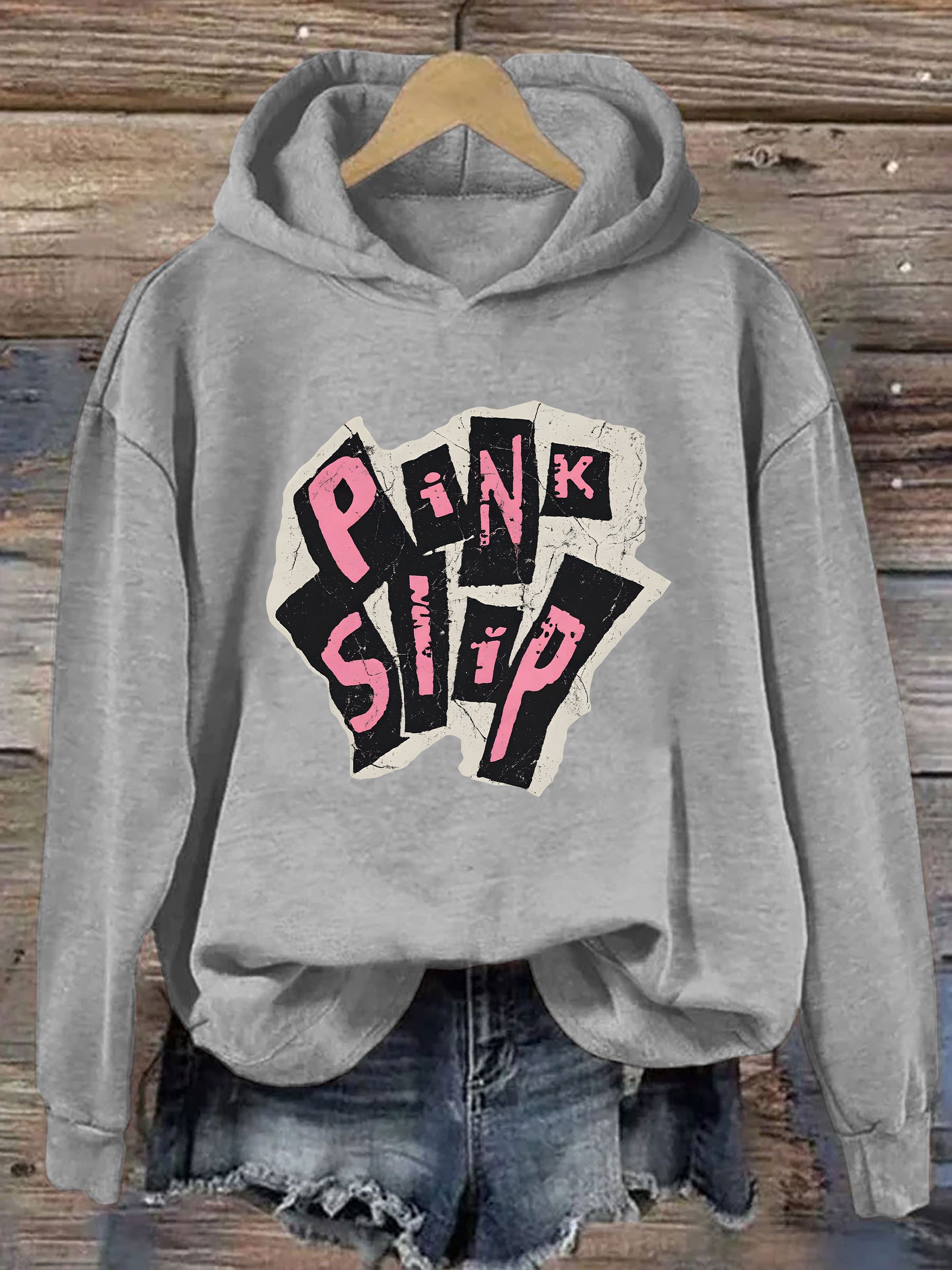 Pink Slip Hoodie