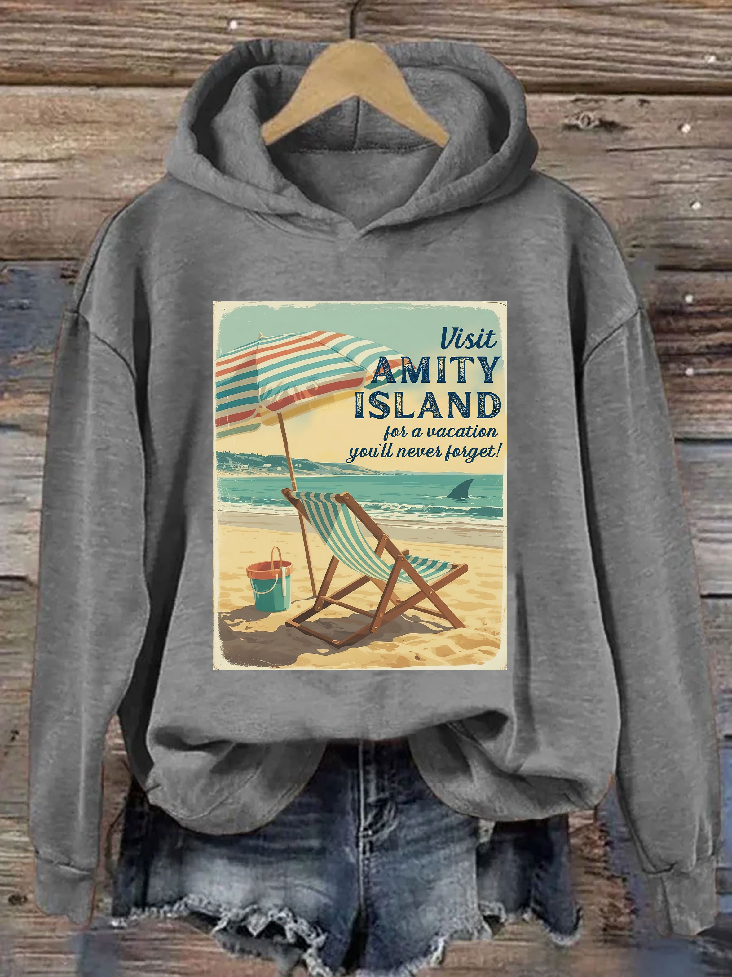 Jaws Amity Island Hoodie