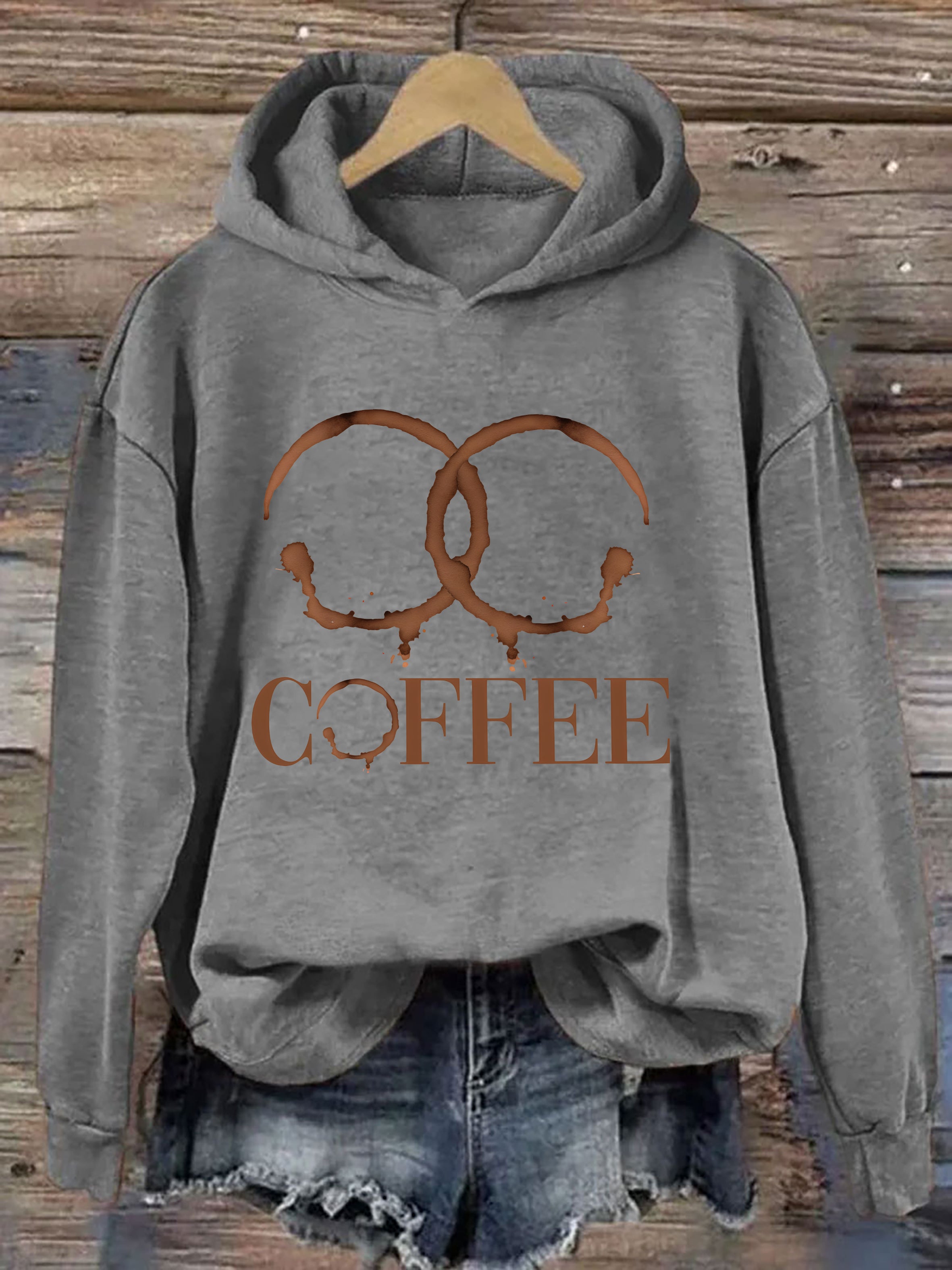 Coffee Stain Rings Hoodie