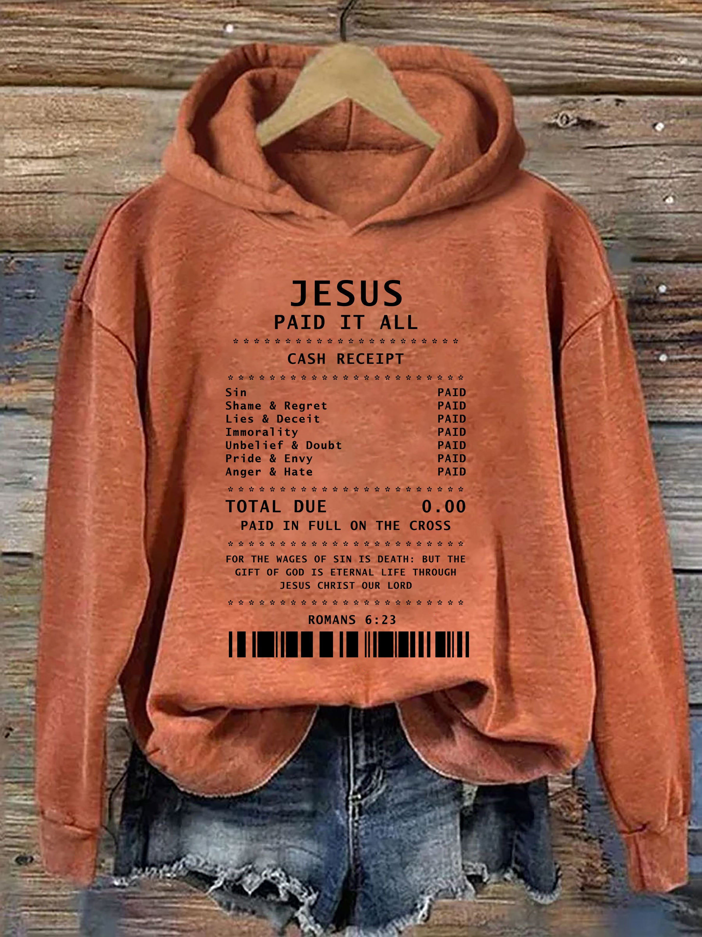 Jesus Paid It All Hoodie
