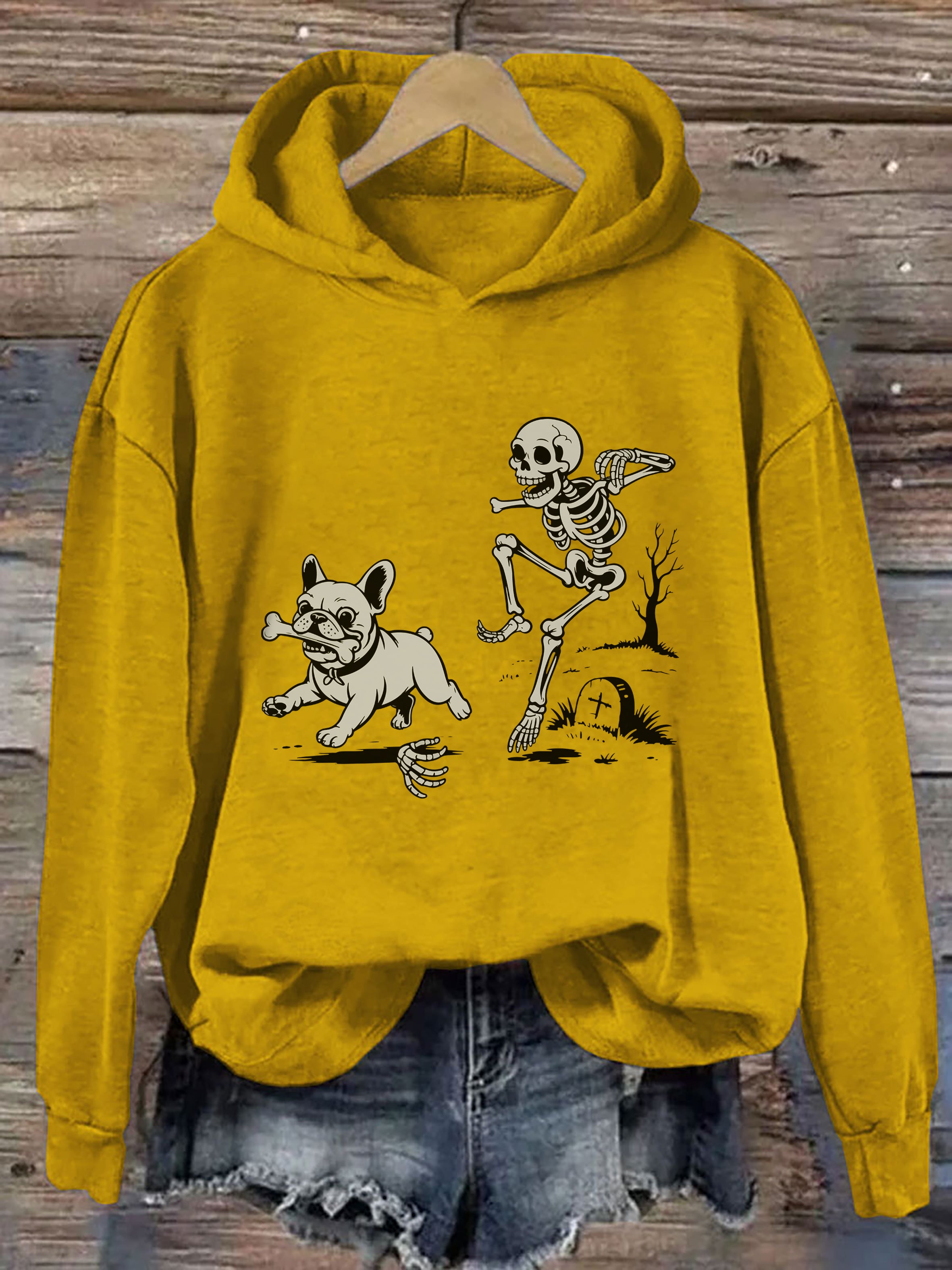Halloween French Bulldog Hoodie