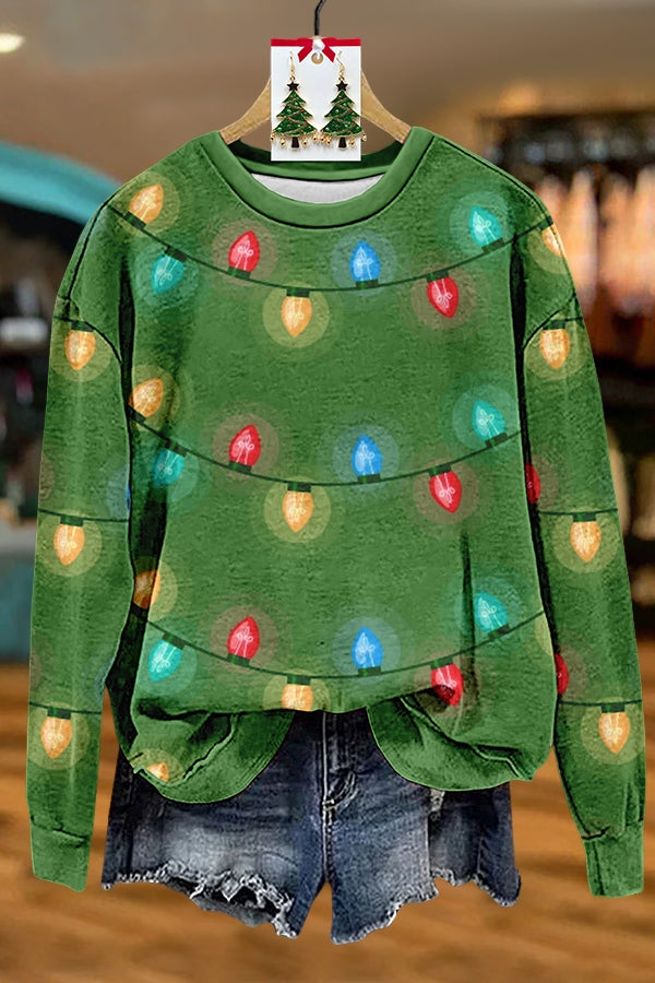 Christmas Lights Sweatshirt