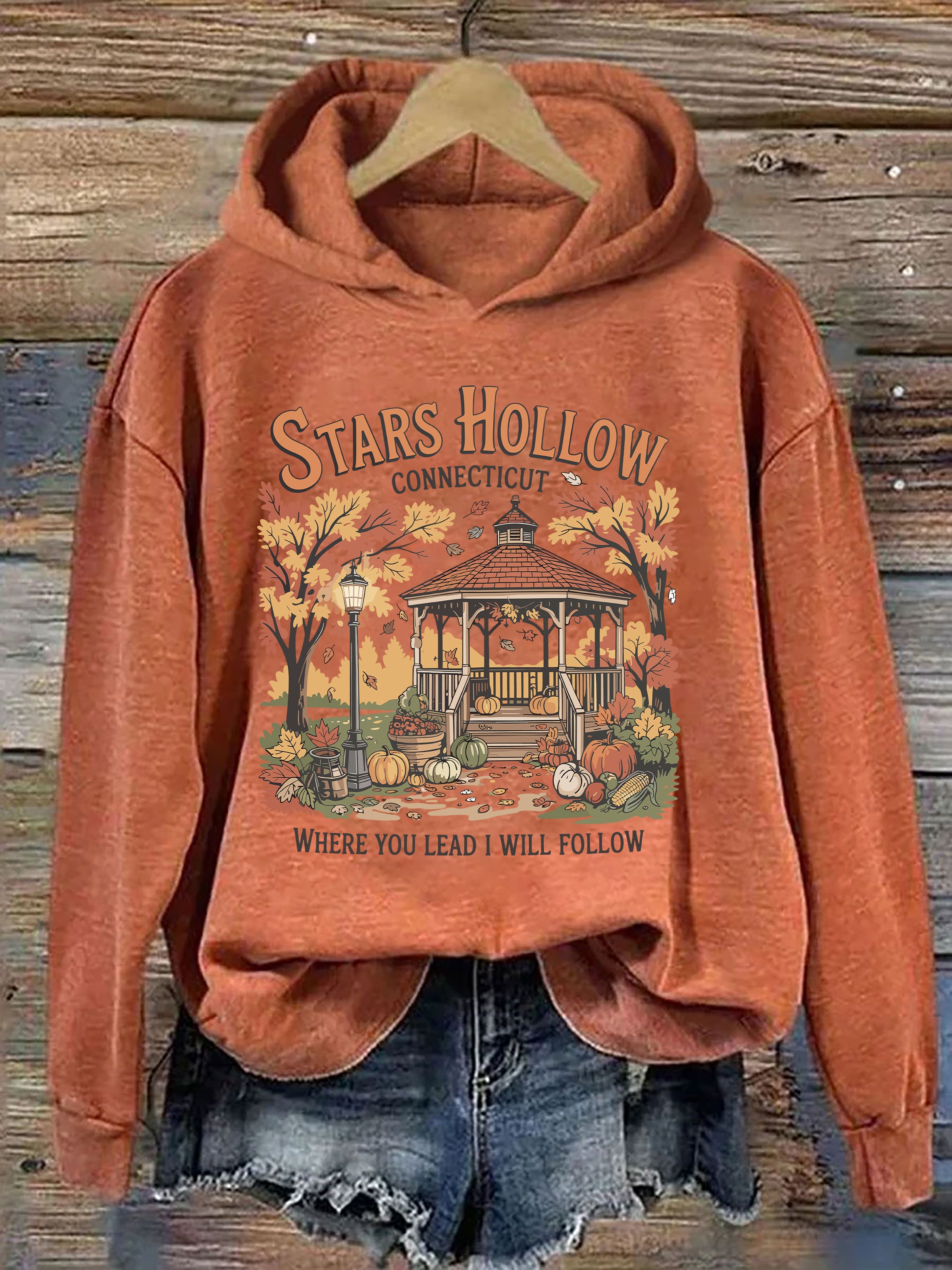 Stars Hollow Where You Lead I Will Follow Hoodie